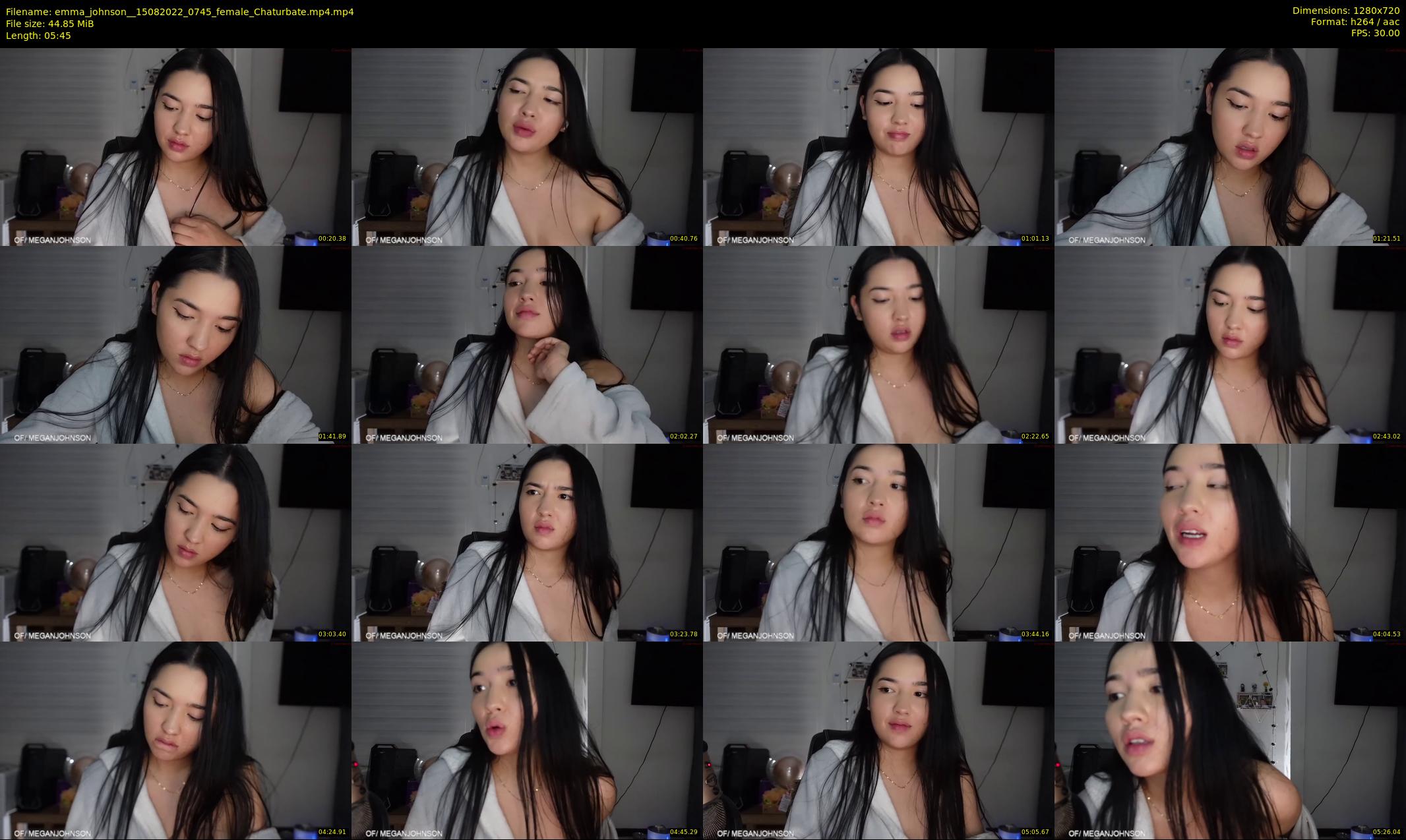 emma_johnson_ — 6 minute Chaturbate female cam show recording, 720p, Aug 15, 2022