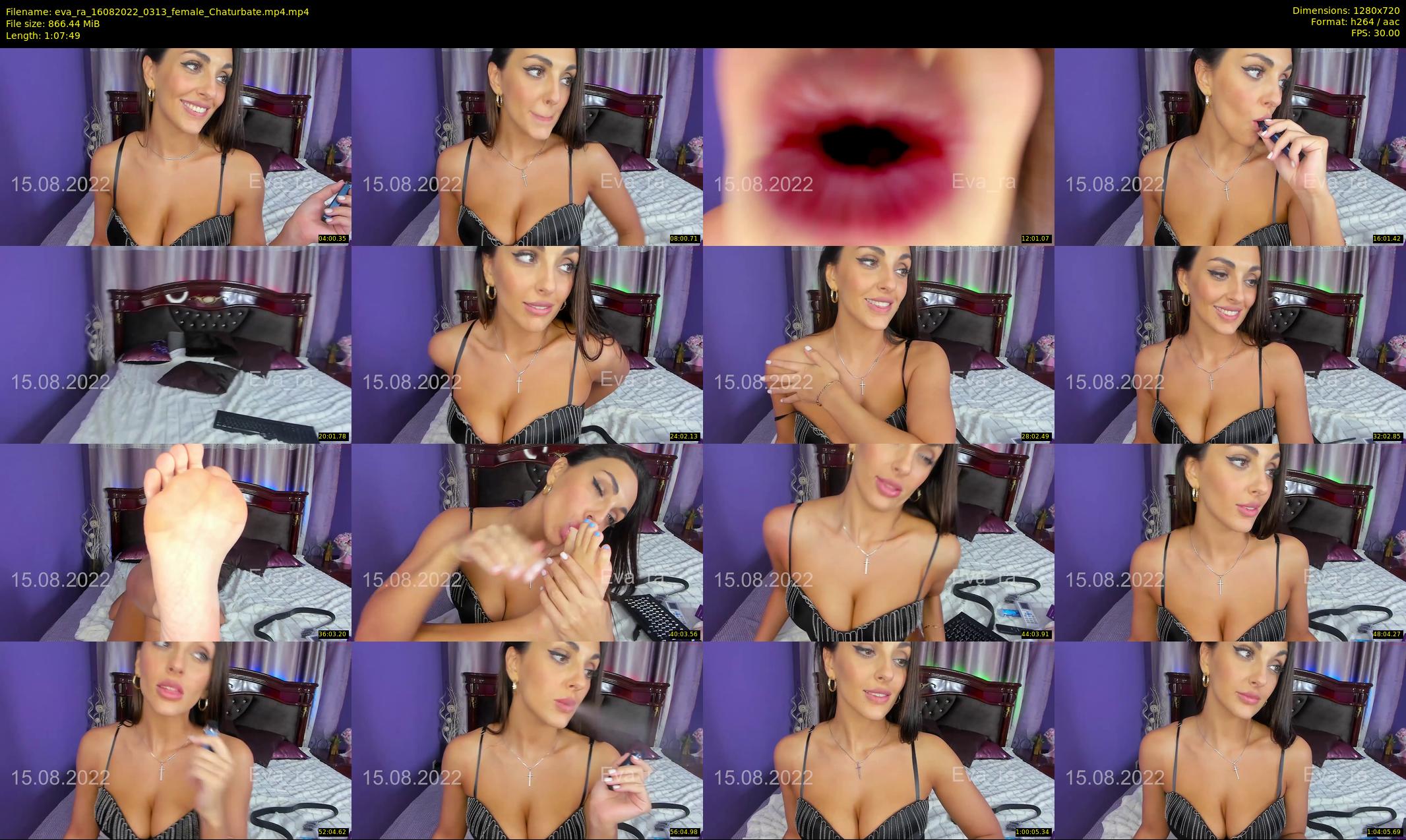 eva_ra — 68 minute Chaturbate female cam show recording, 720p, Aug 16, 2022