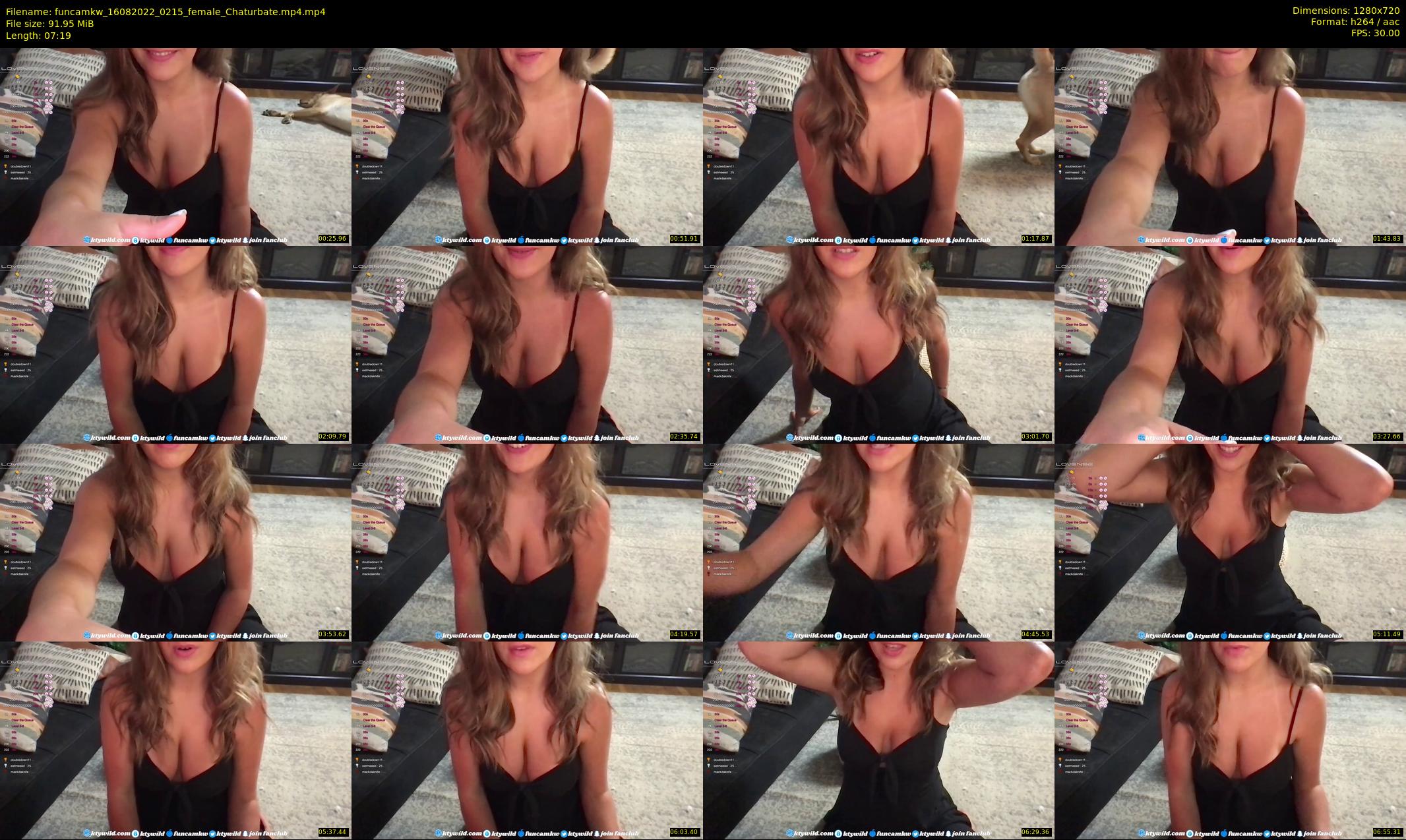funcamkw — 8 minute Chaturbate female cam show recording, 720p, Aug 16, 2022