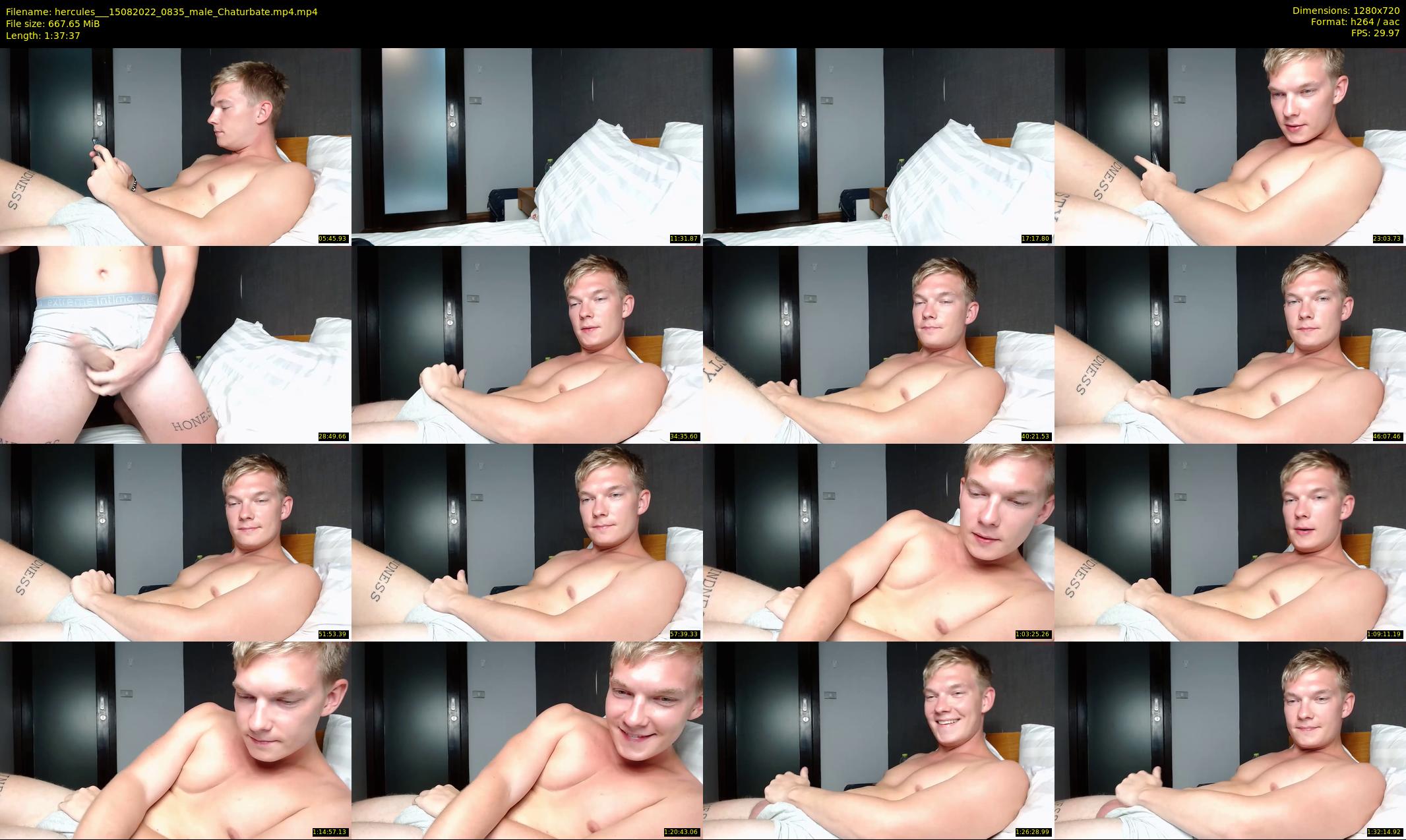 hercules__ — 98 minute Chaturbate male cam show recording, 720p, Aug 15, 2022