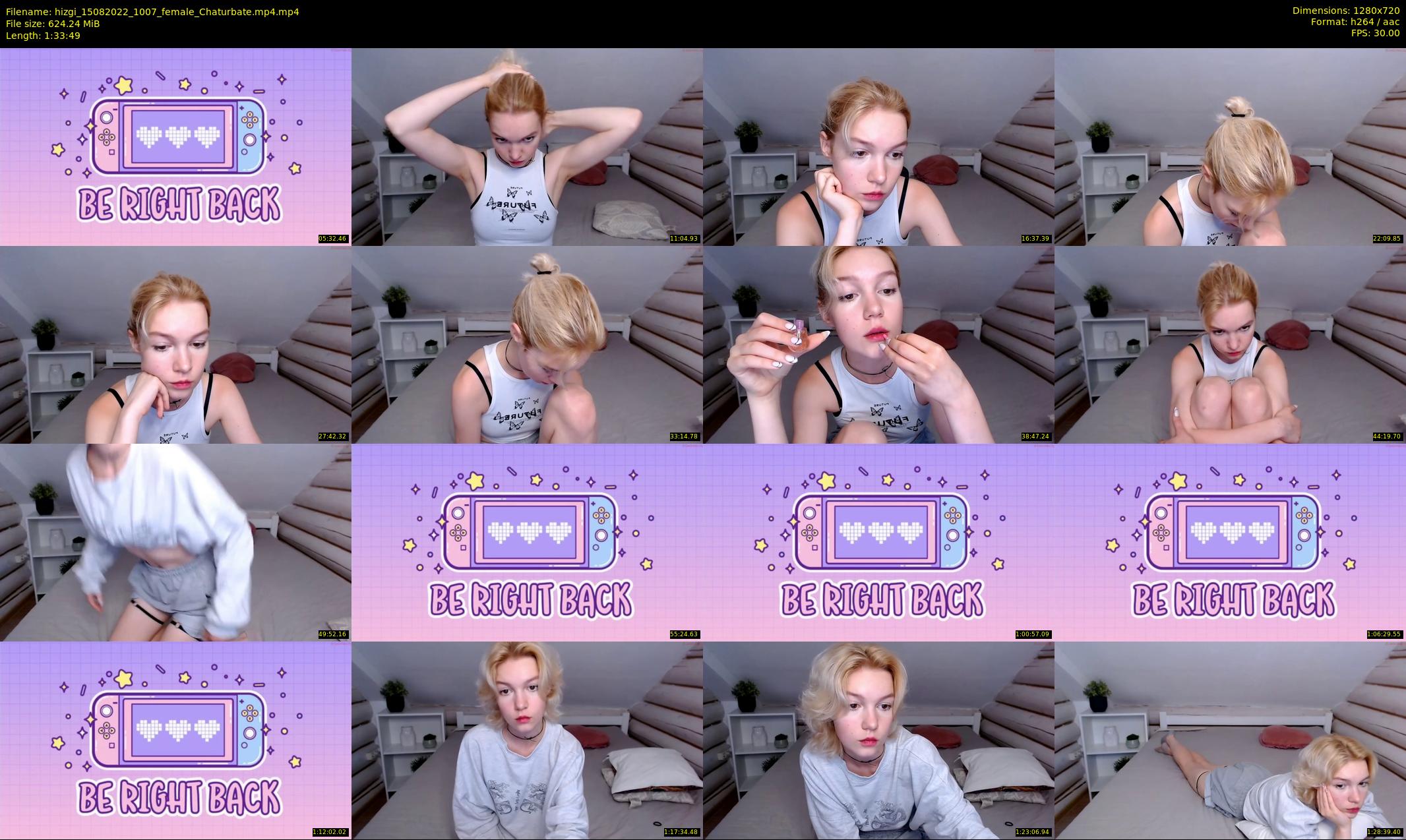 hizgi — 94 minute Chaturbate couple cam show recording, 720p, Aug 15, 2022