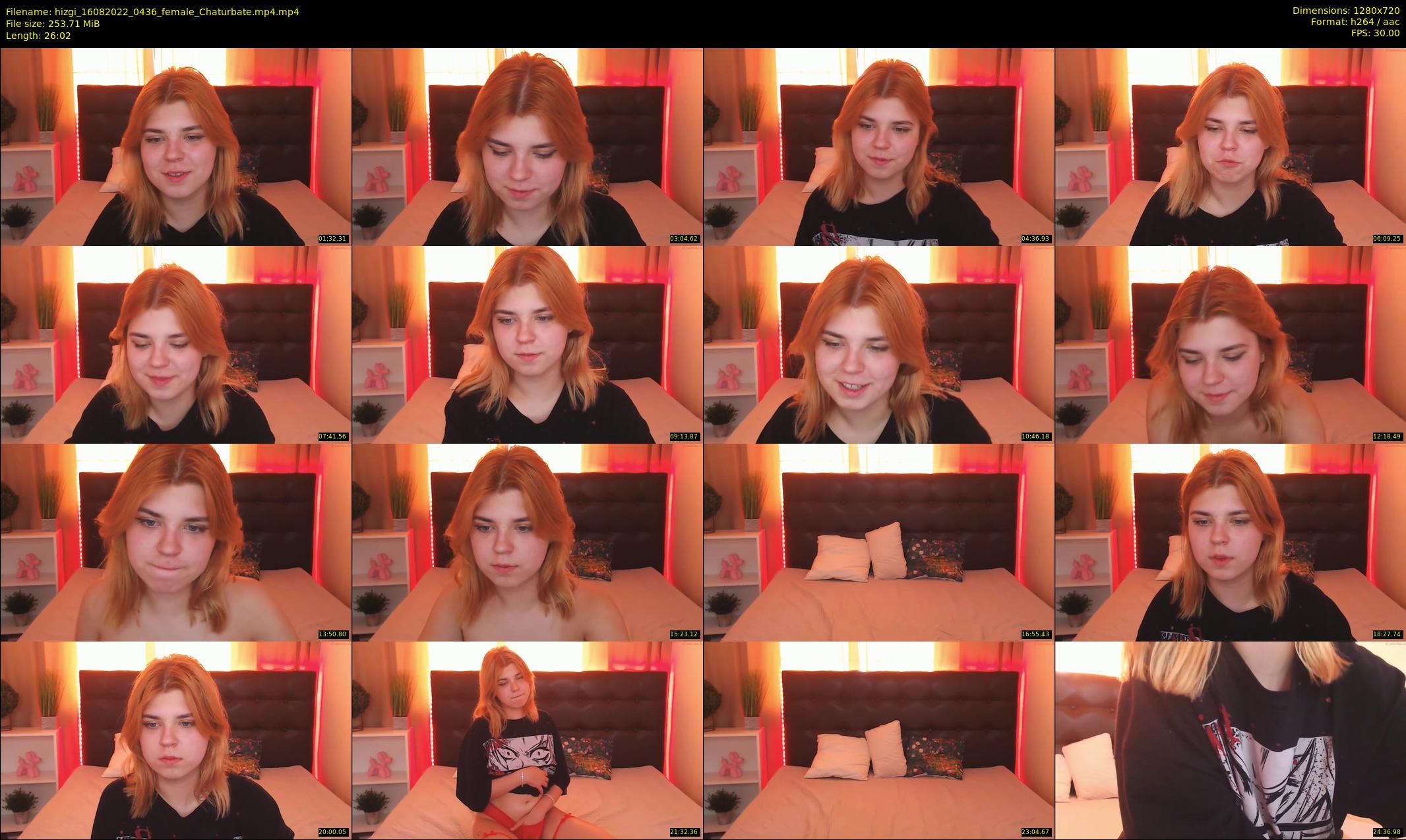 hizgi — 27 minute Chaturbate couple cam show recording, 720p, Aug 16, 2022