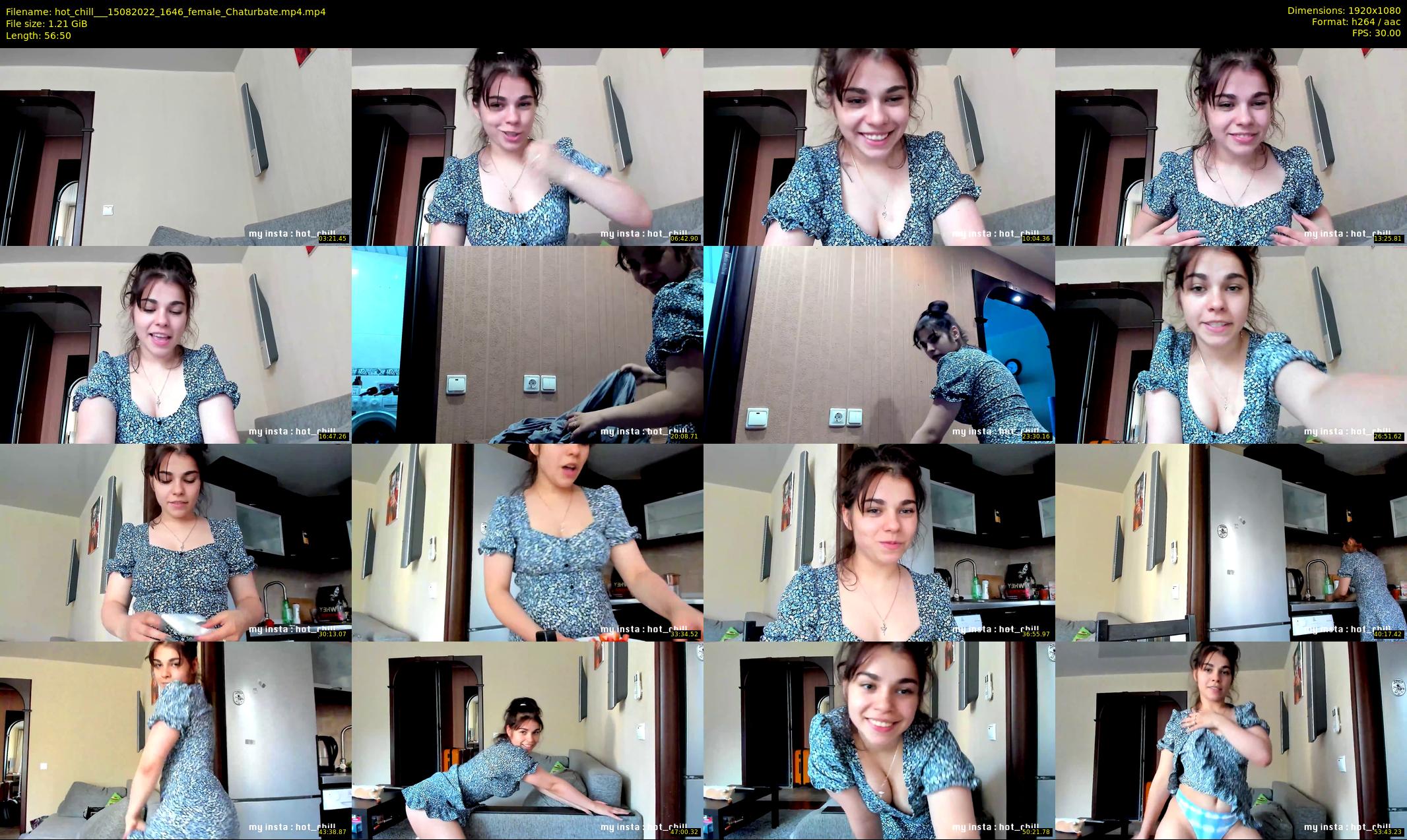 hot_chill__ — 57 minute Chaturbate female cam show recording, 1080p, Aug 15, 2022