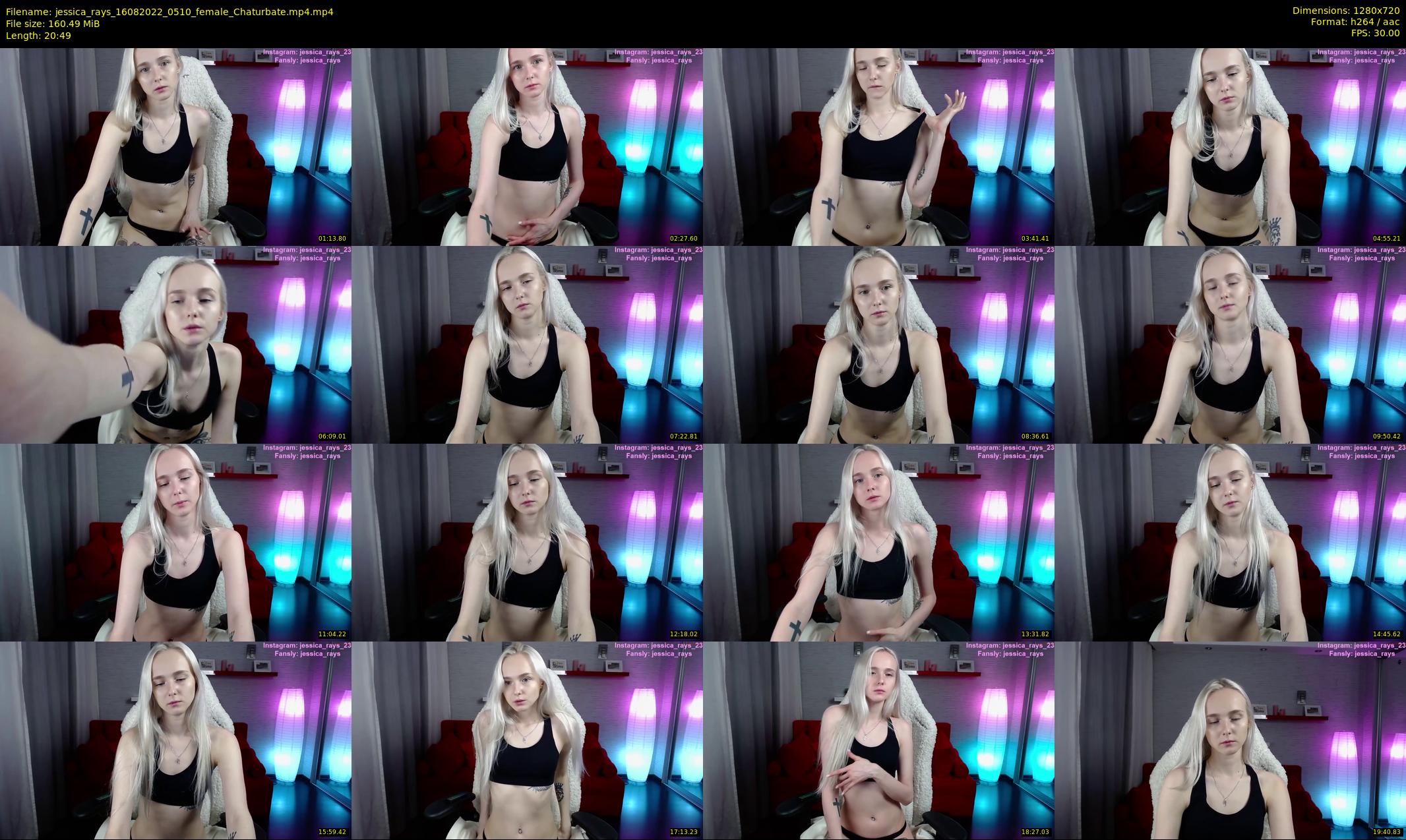 jessica_rays — 21 minute Chaturbate couple cam show recording, 720p, Aug 16, 2022