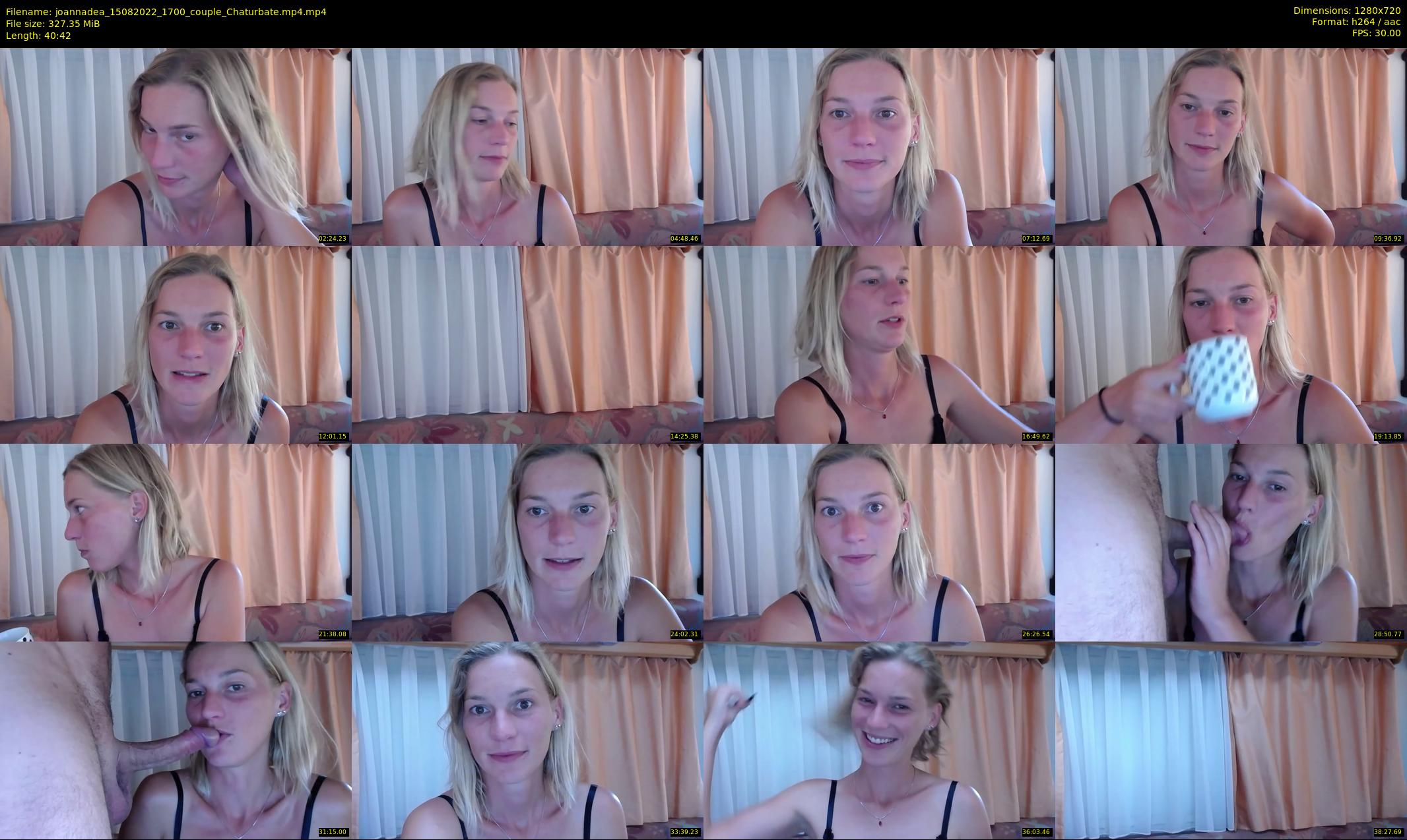 joannadea — 41 minute Chaturbate female cam show recording, 720p, Aug 15, 2022