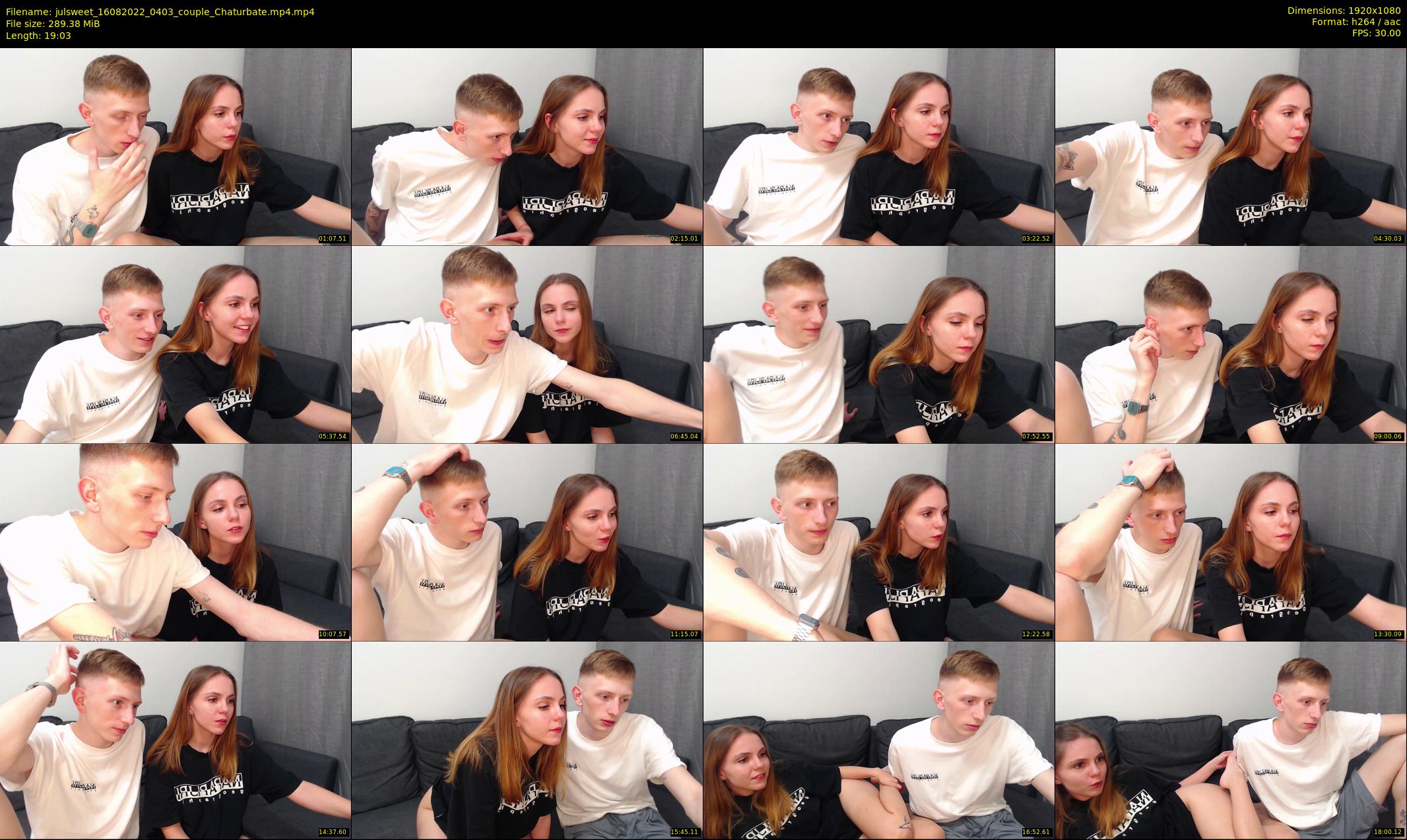 julsweet — 20 minute Chaturbate male cam show recording, 1080p, Aug 16, 2022