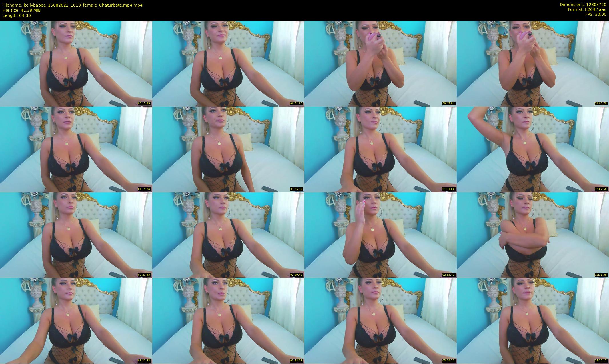 kellybabee — 5 minute Chaturbate female cam show recording, 720p, Aug 15, 2022