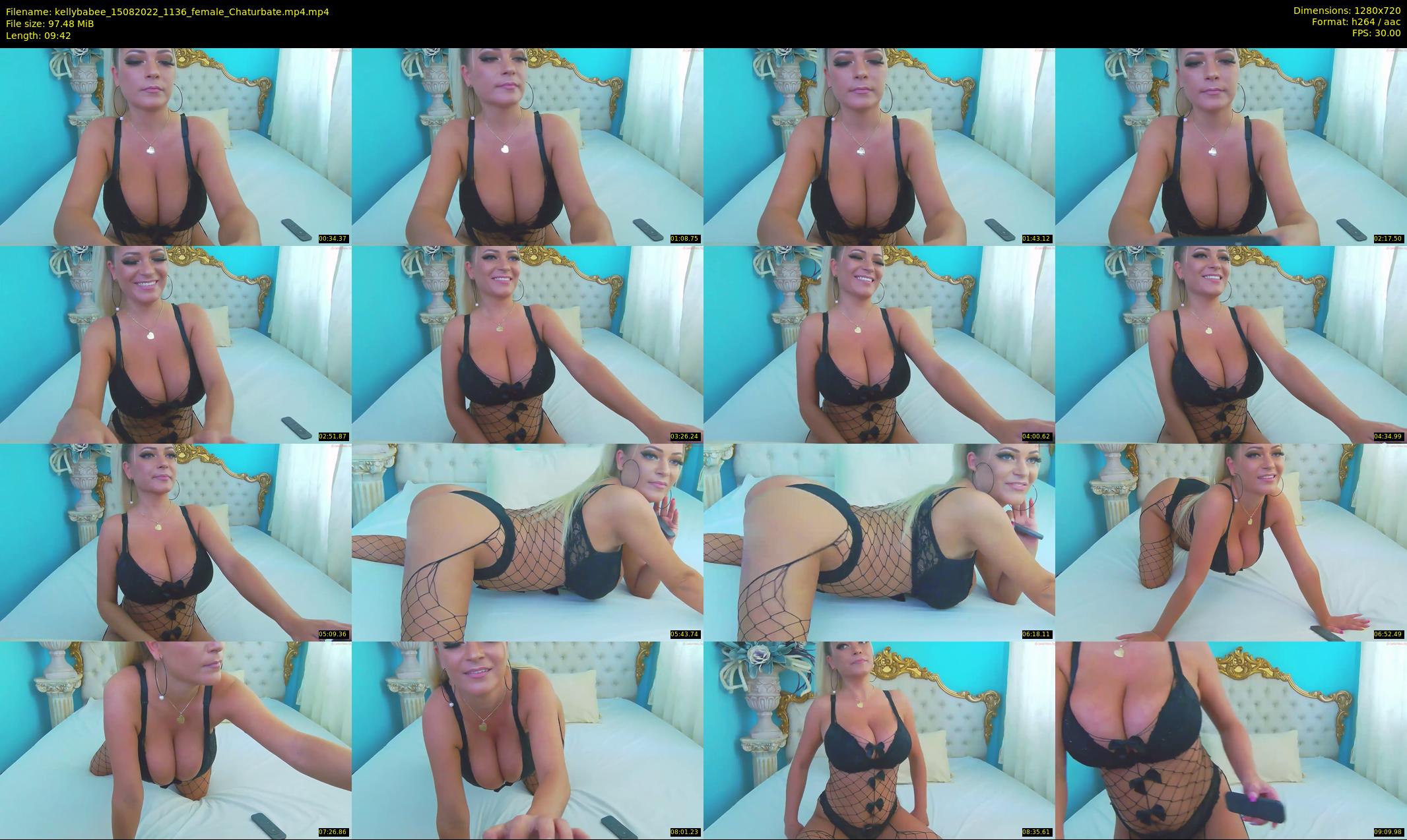 kellybabee — 10 minute Chaturbate female cam show recording, 720p, Aug 15, 2022