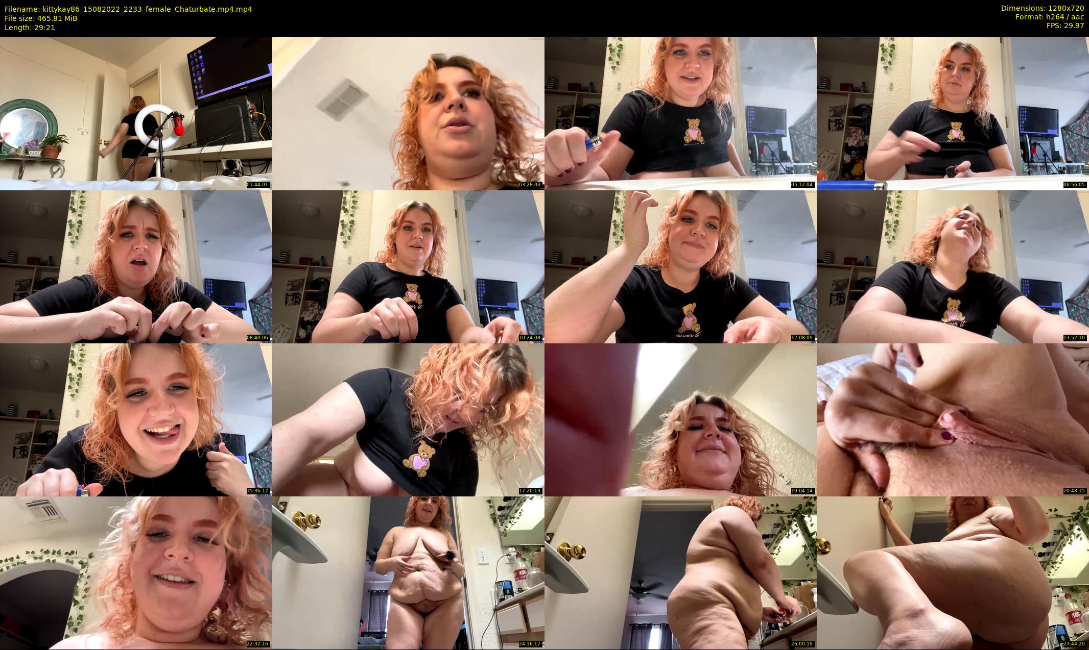 kittykay86 — 30 minute Chaturbate female cam show recording, 720p, Aug 15, 2022