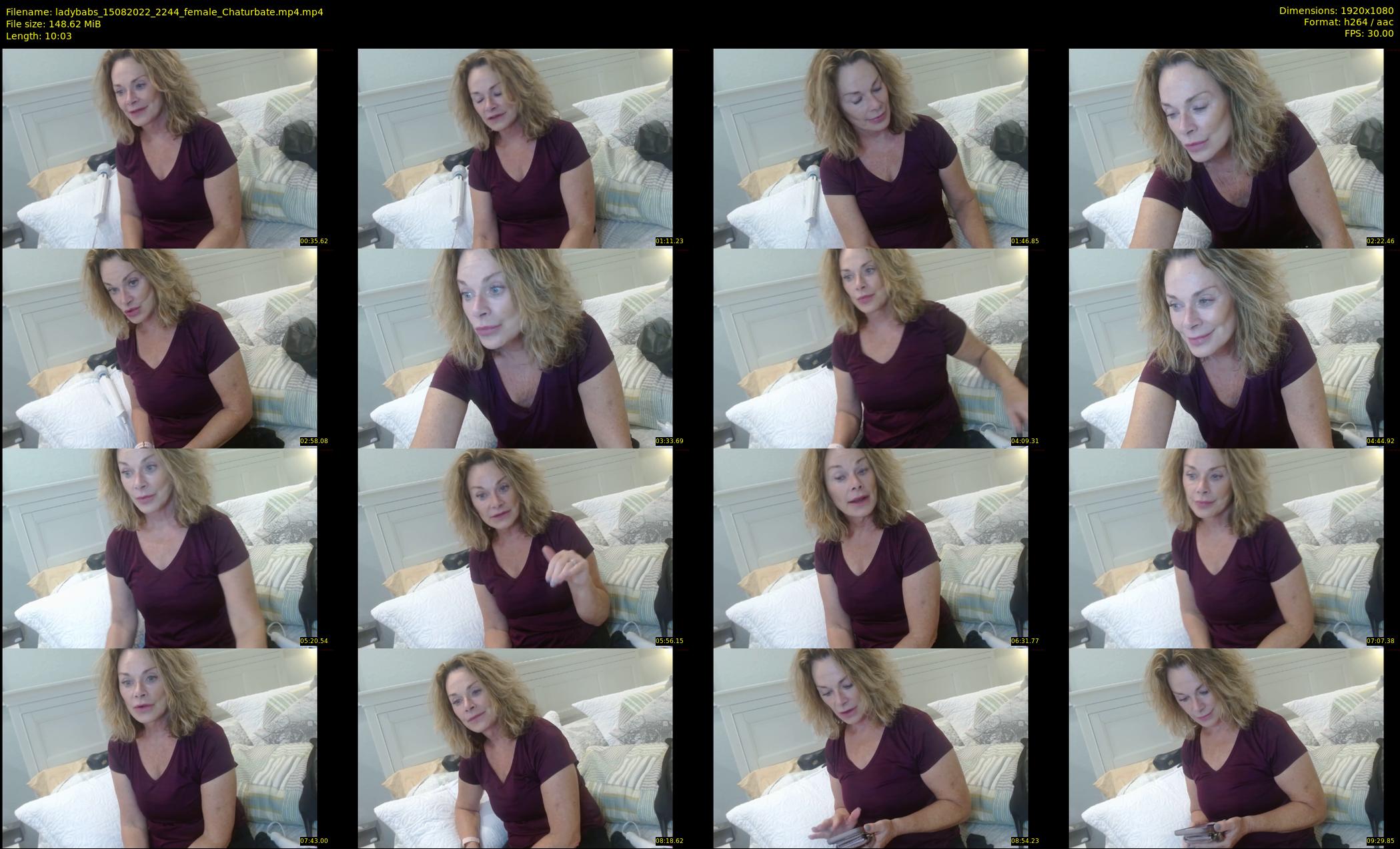 ladybabs — 11 minute Chaturbate female cam show recording, 1080p, Aug 15, 2022