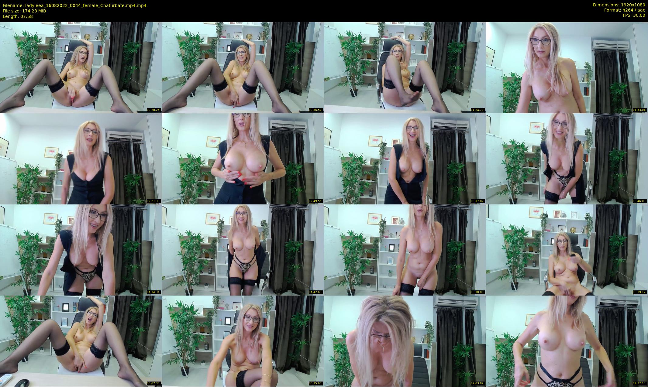ladyleea — 8 minute Chaturbate female cam show recording, 1080p, Aug 16, 2022