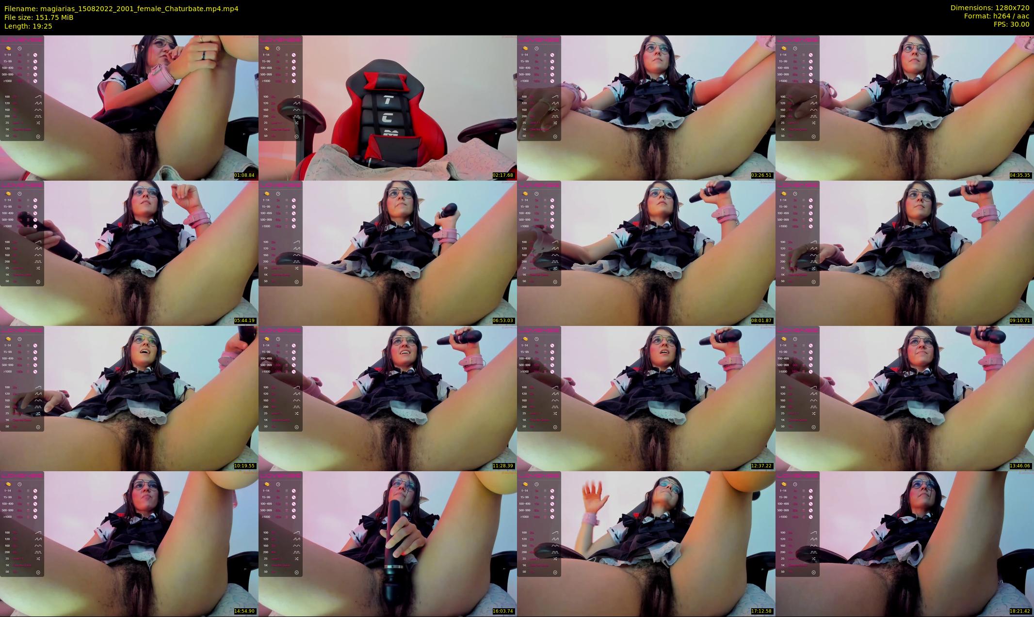 magiarias — 20 minute Chaturbate female cam show recording, 720p, Aug 15, 2022