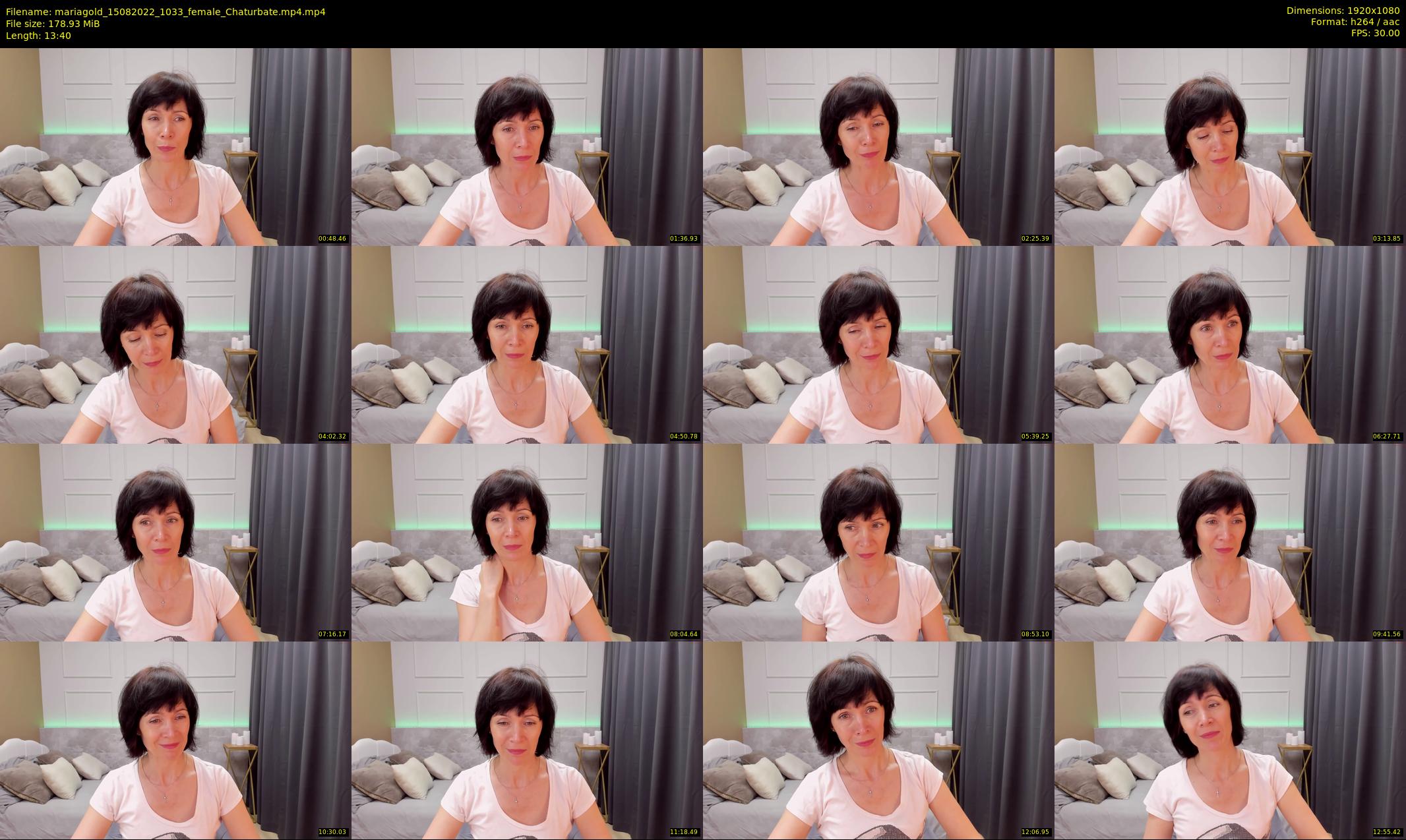 mariagold — 14 minute Chaturbate female cam show recording, 1080p, Aug 15, 2022