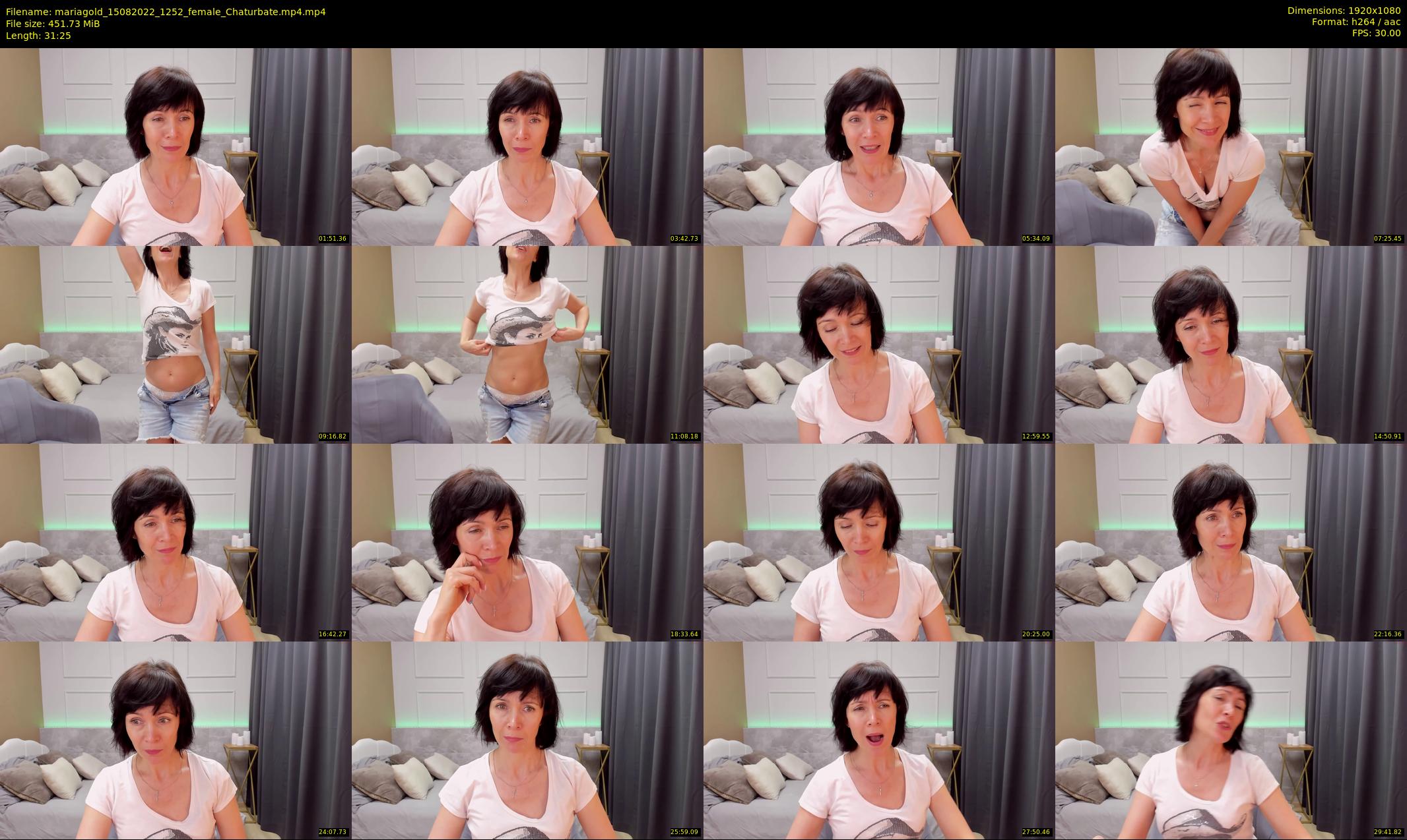 mariagold — 32 minute Chaturbate female cam show recording, 1080p, Aug 15, 2022