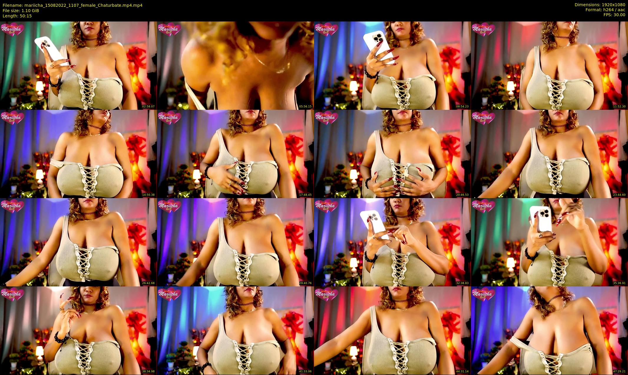 mariicha — 51 minute Chaturbate female cam show recording, 1080p, Aug 15, 2022