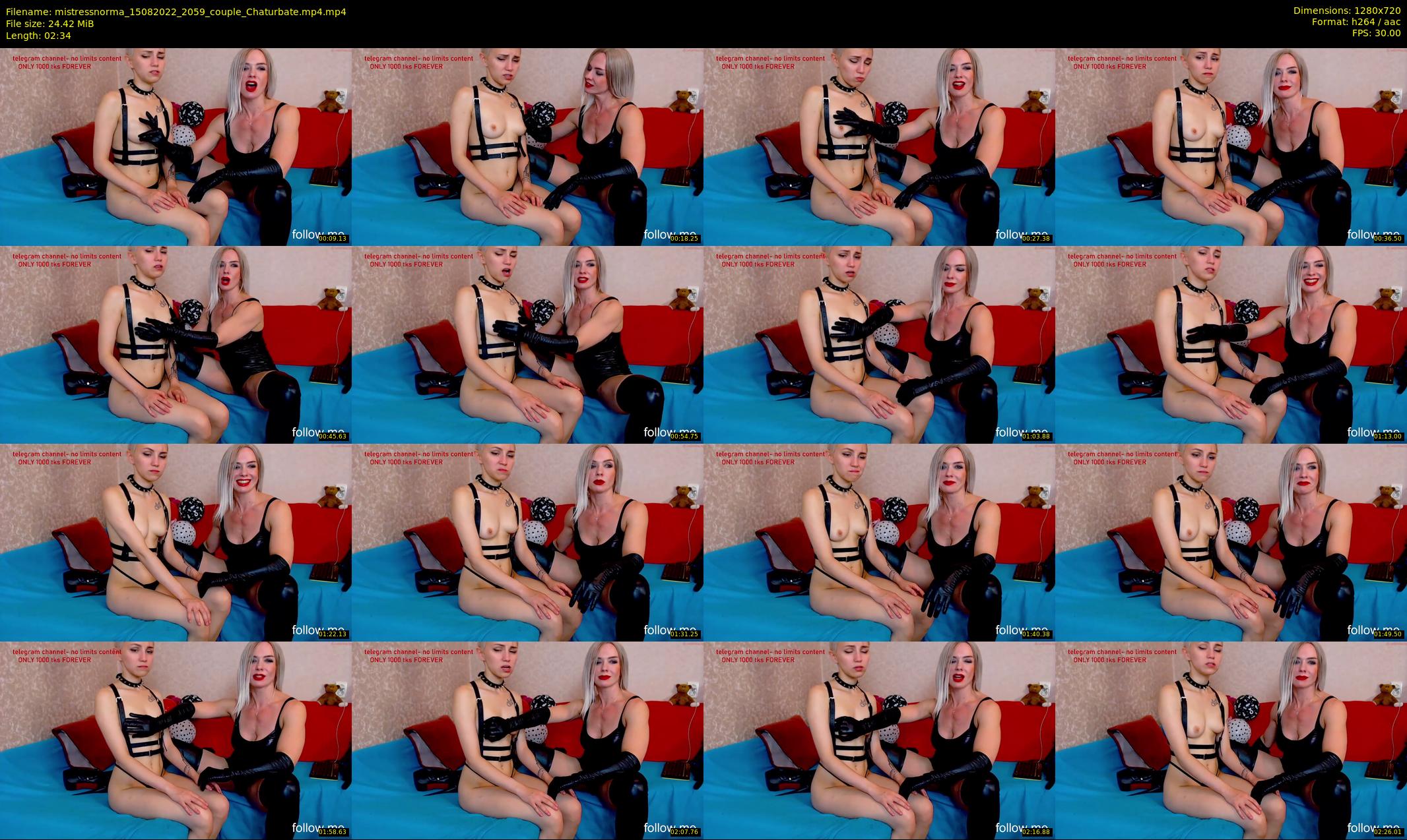 mistressnorma — 3 minute Chaturbate female cam show recording, 720p, Aug 15, 2022
