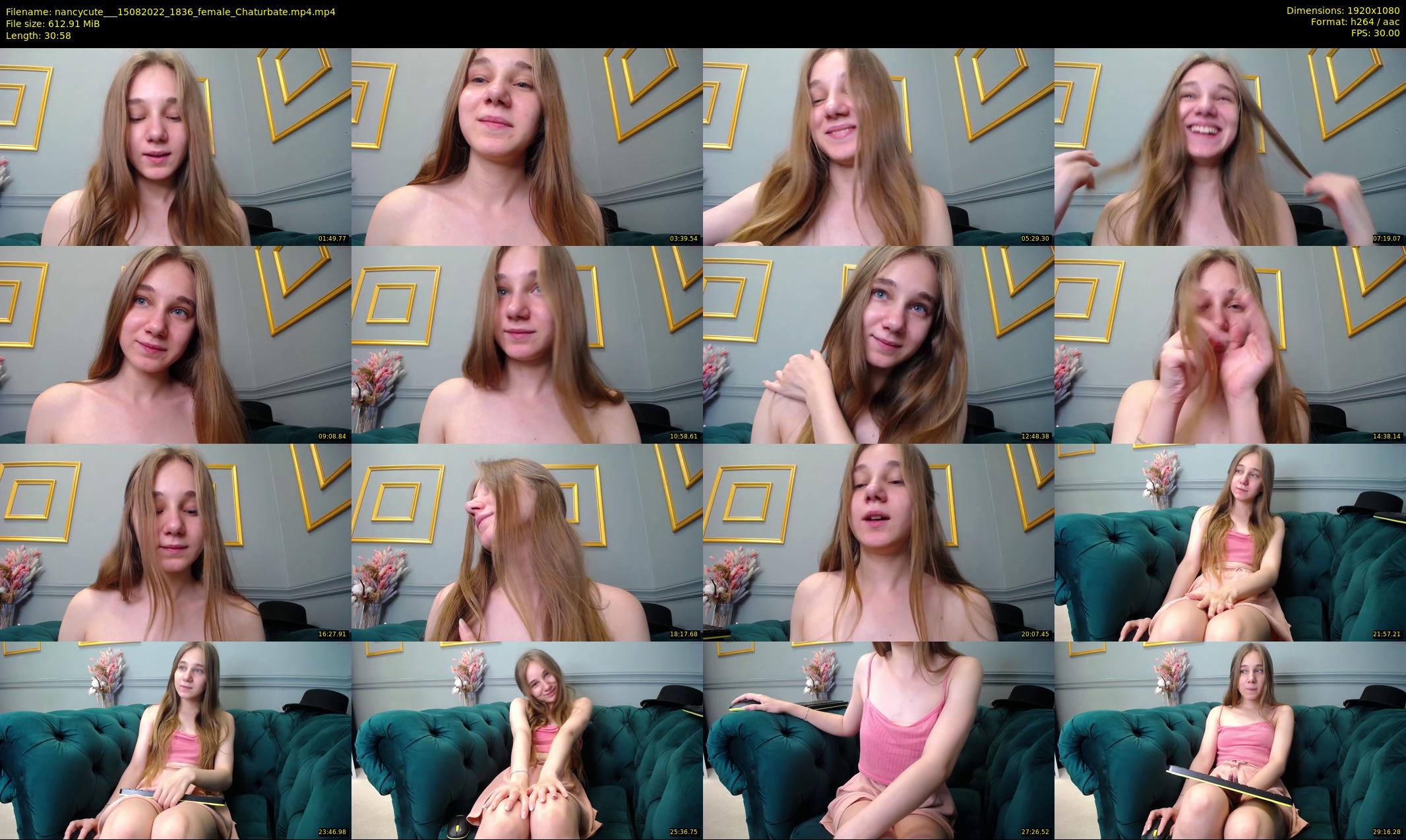 nancycute__ — 31 minute Chaturbate female cam show recording, 1080p, Aug 15, 2022