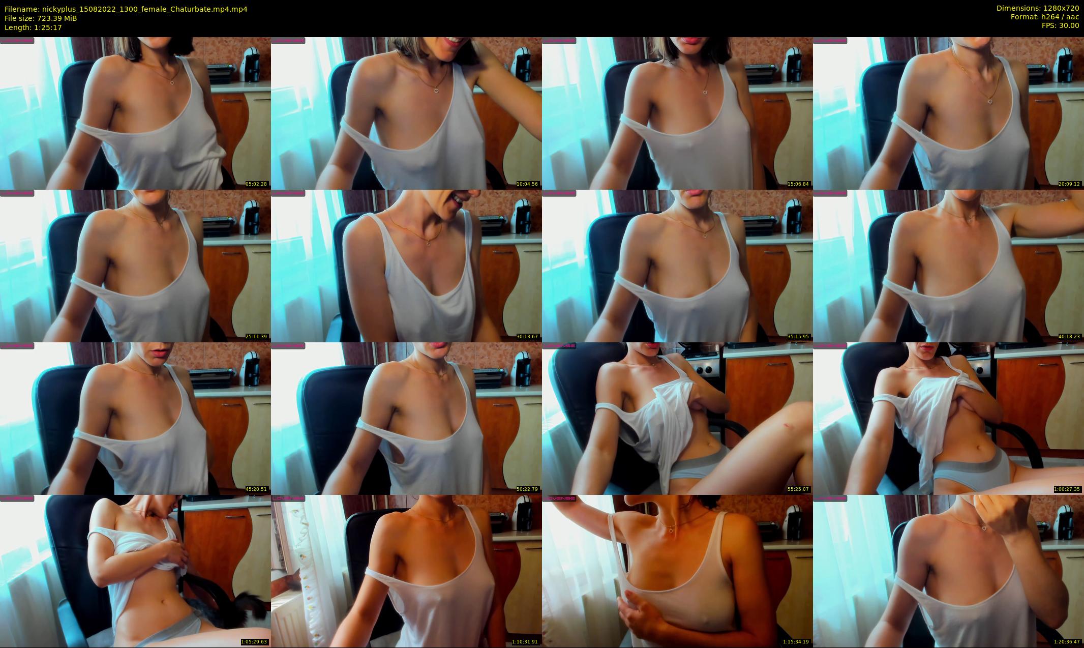 nickyplus — 86 minute Chaturbate couple cam show recording, 720p, Aug 15, 2022