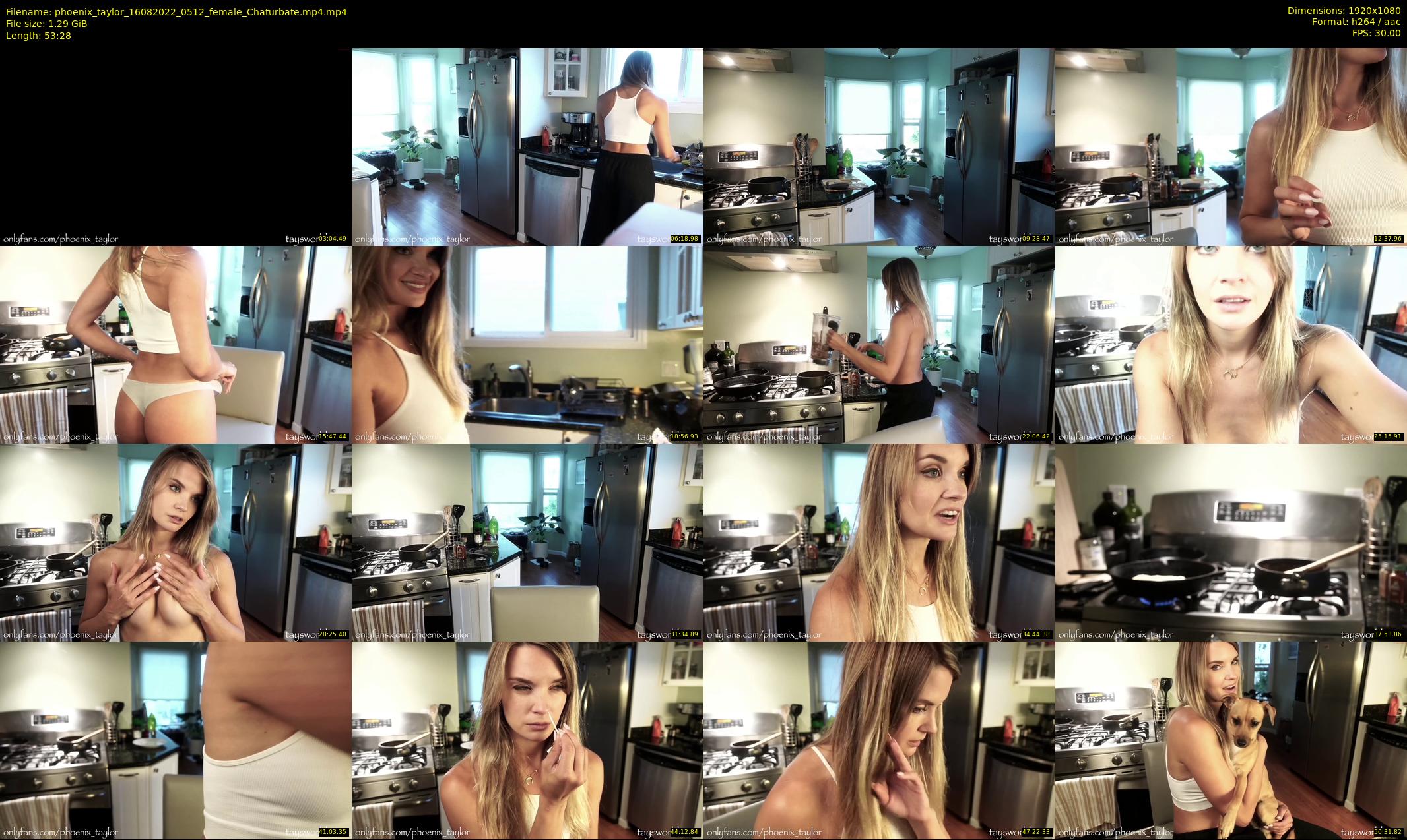 phoenix_taylor — 54 minute Chaturbate female cam show recording, 1080p, Aug 16, 2022