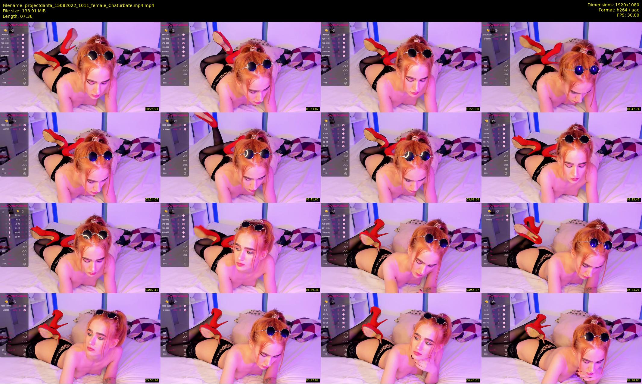 projectdanta — 8 minute Chaturbate female cam show recording, 1080p, Aug 15, 2022