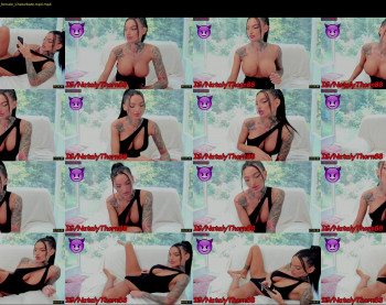 rosetatt — 59 minute Chaturbate female cam show recording, 1080p, Aug 15, 2022