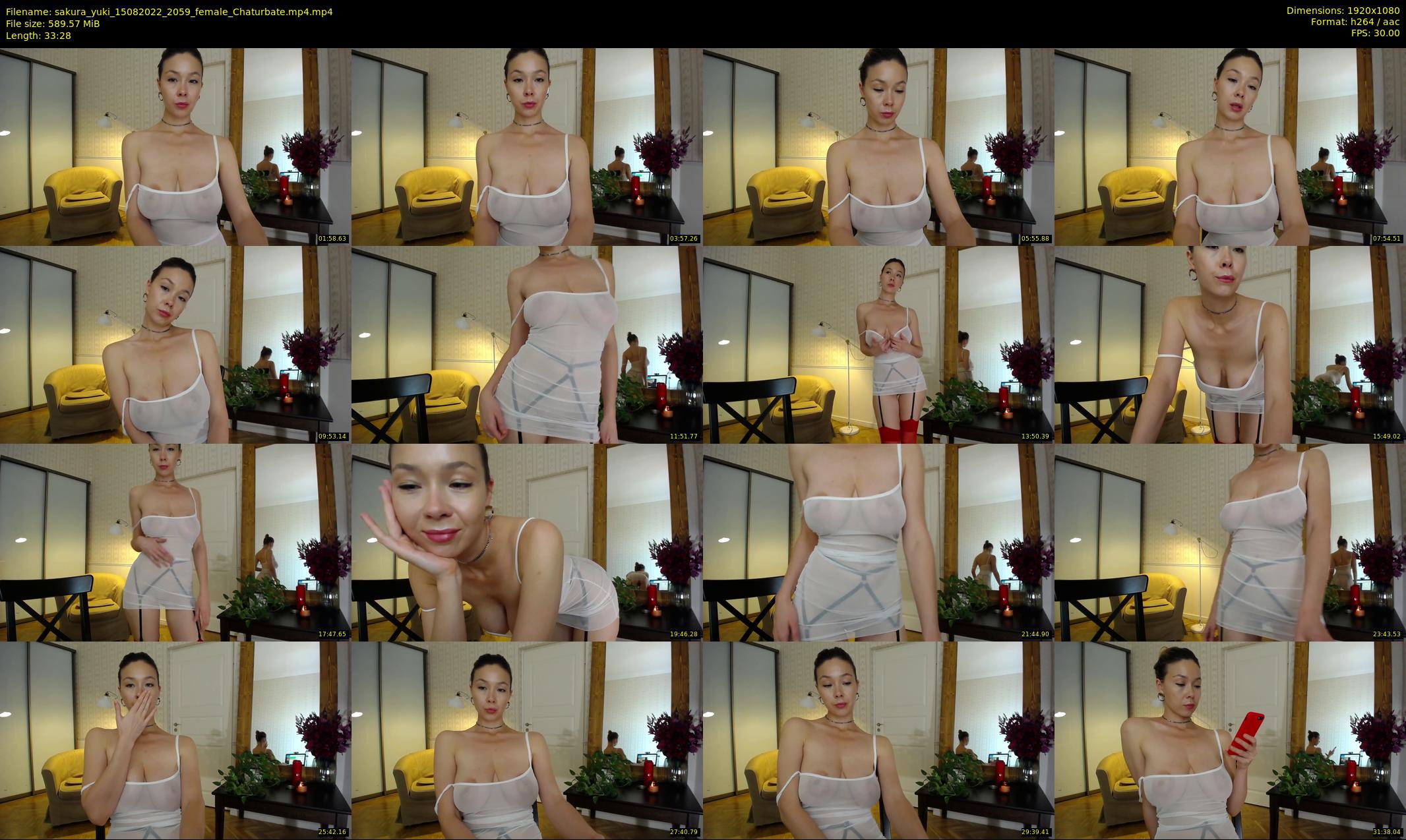 sakura_yuki — 34 minute Chaturbate female cam show recording, 1080p, Aug 15, 2022