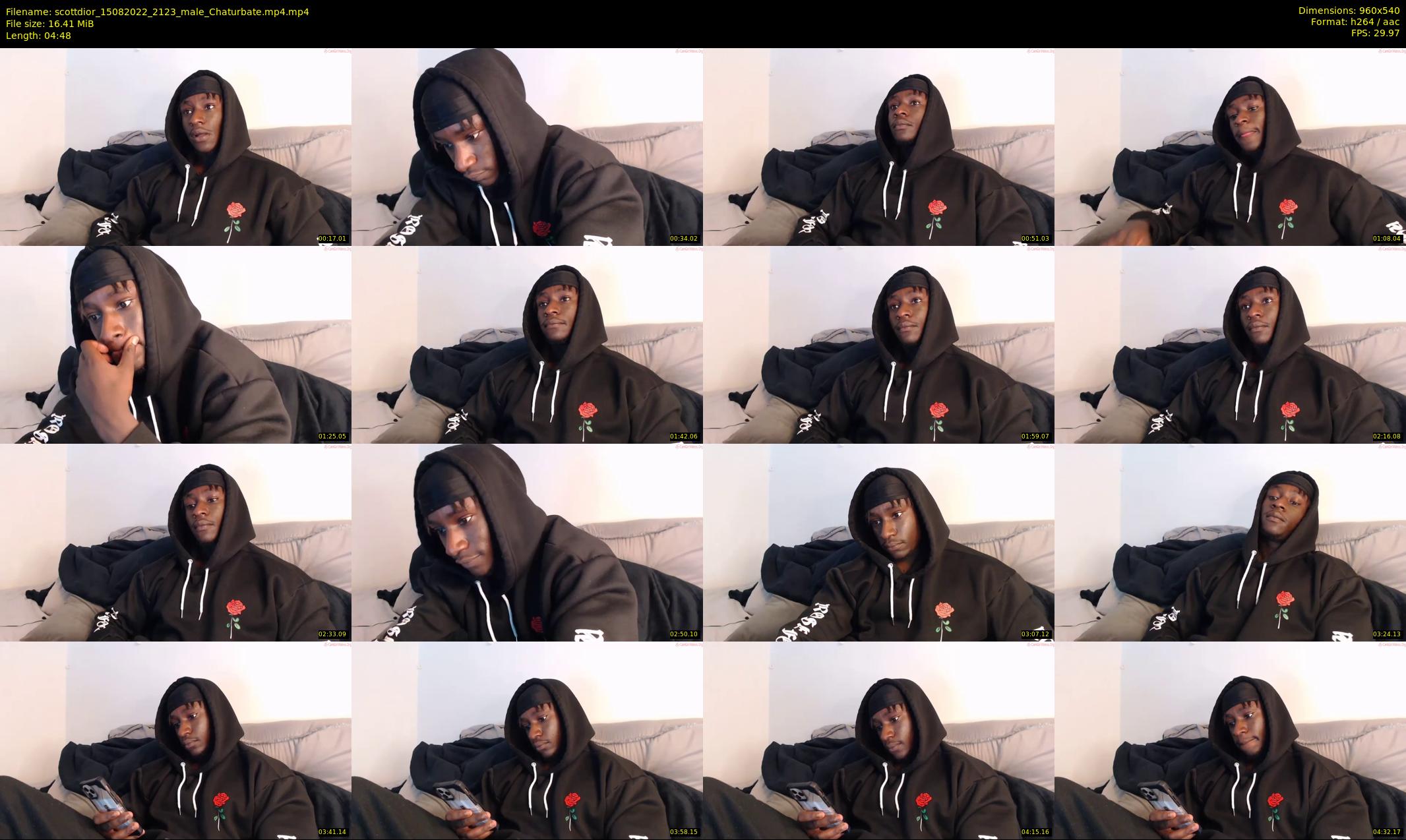 scottdior — 5 minute Chaturbate male cam show recording, 480p, Aug 15, 2022