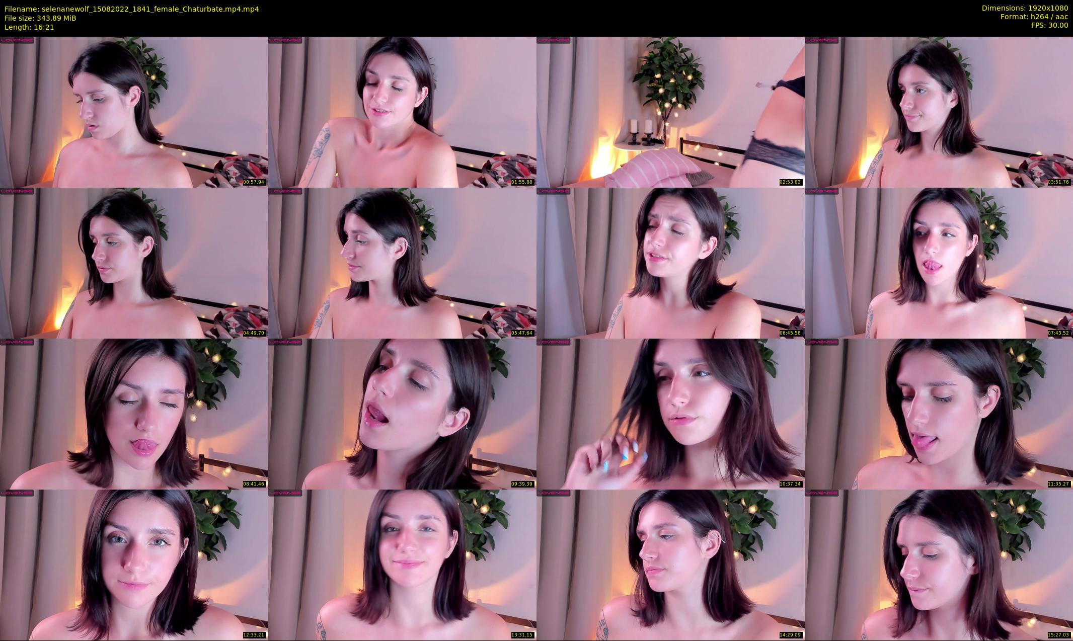 selenanewolf — 17 minute Chaturbate couple cam show recording, 1080p, Aug 15, 2022
