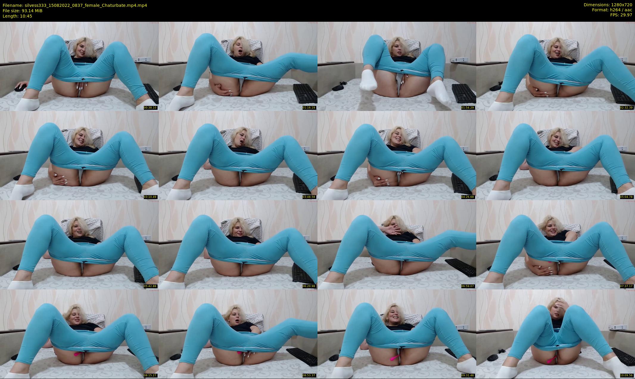 silvess333 — 11 minute Chaturbate female cam show recording, 720p, Aug 15, 2022