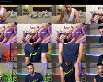 slimvers — 56 minute Chaturbate male cam show recording, 1080p, Aug 15, 2022