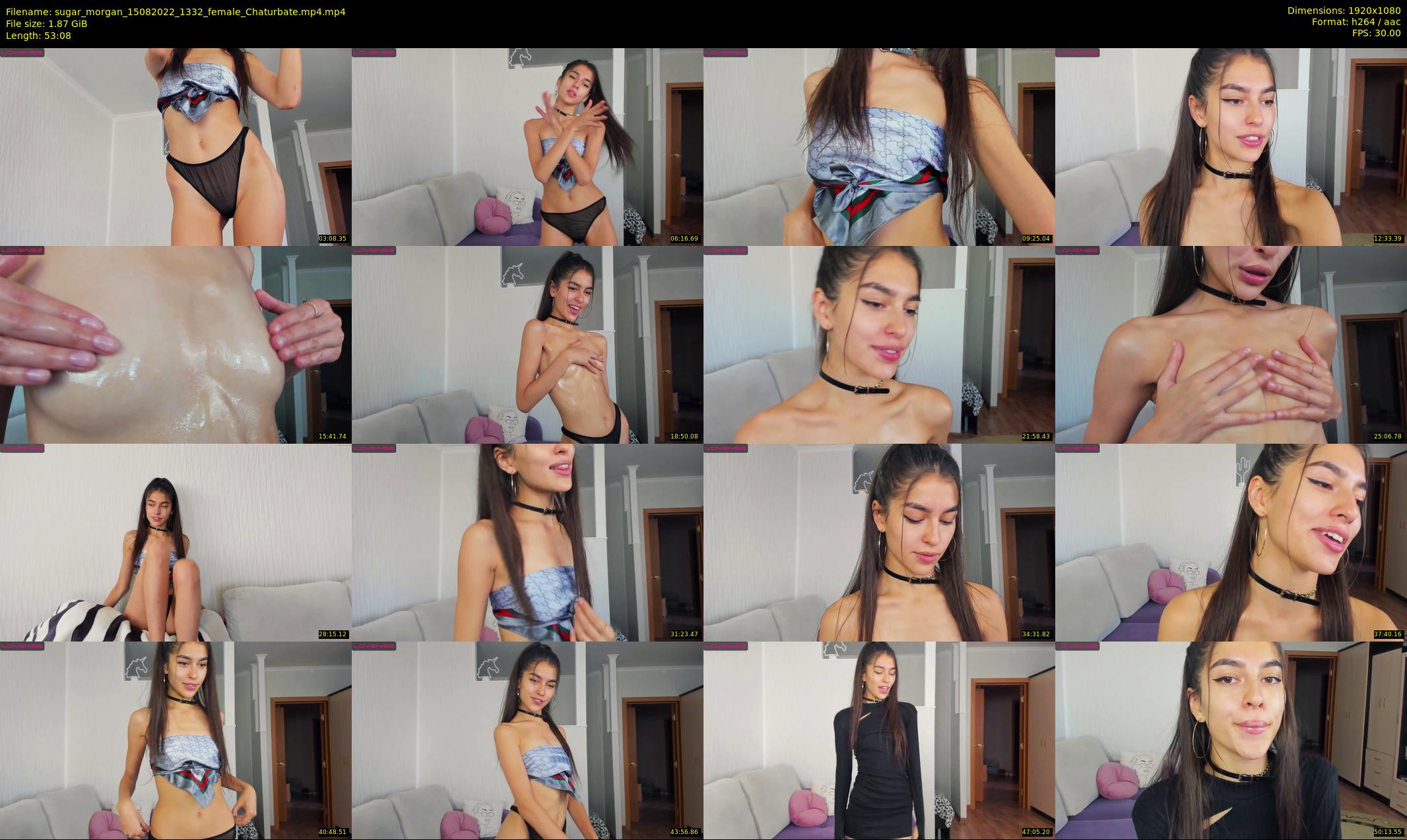 sugar_morgan — 54 minute Chaturbate female cam show recording, 1080p, Aug 15, 2022