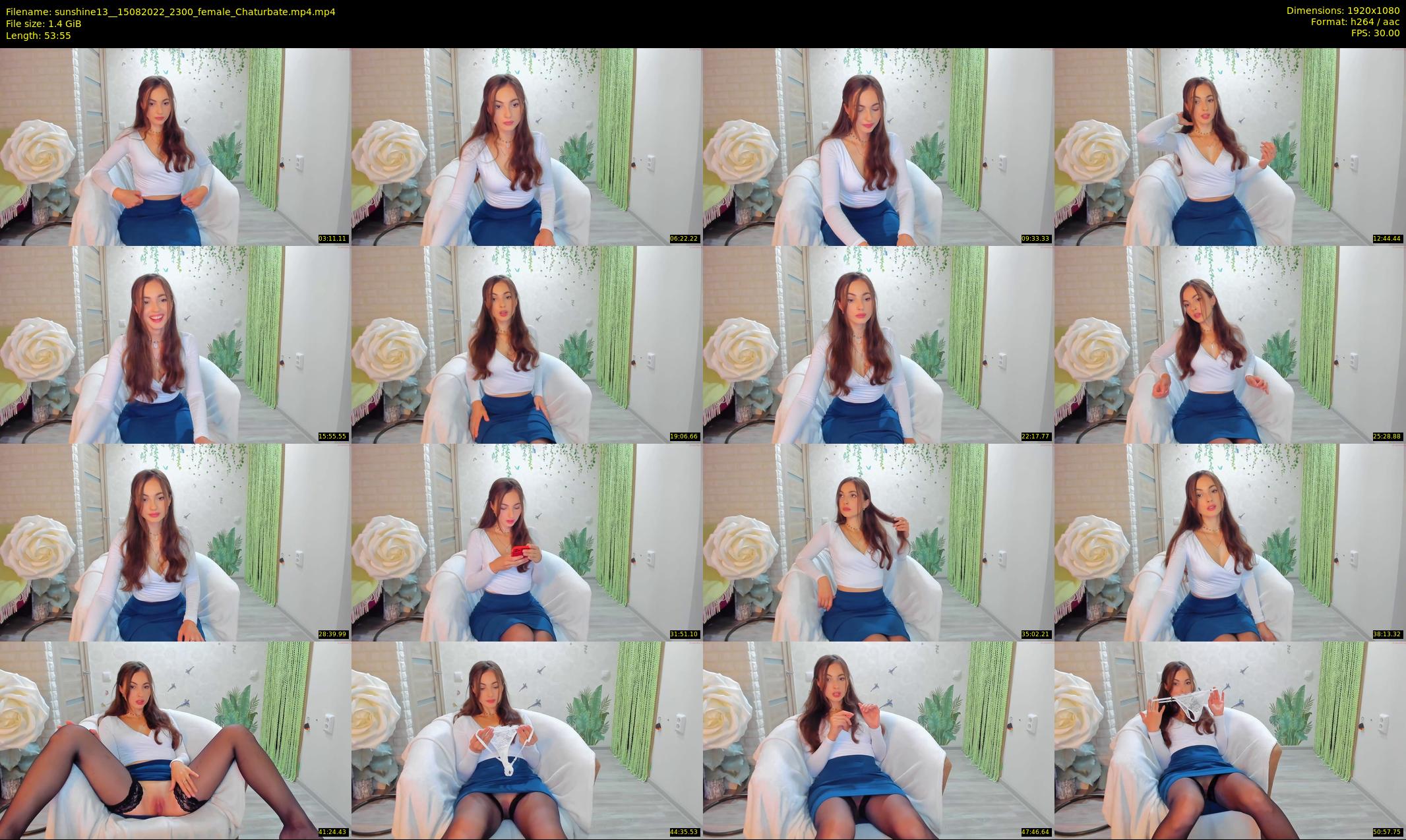 sunshine13_ — 54 minute Chaturbate female cam show recording, 1080p, Aug 15, 2022