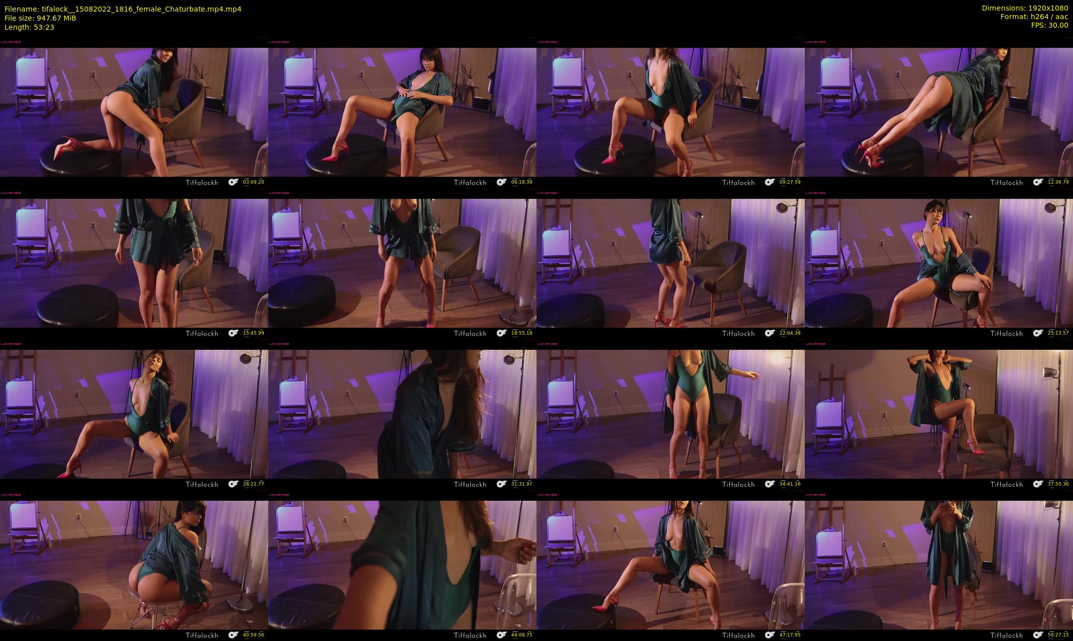 tifalock_ — 54 minute Chaturbate female cam show recording, 1080p, Aug 15, 2022