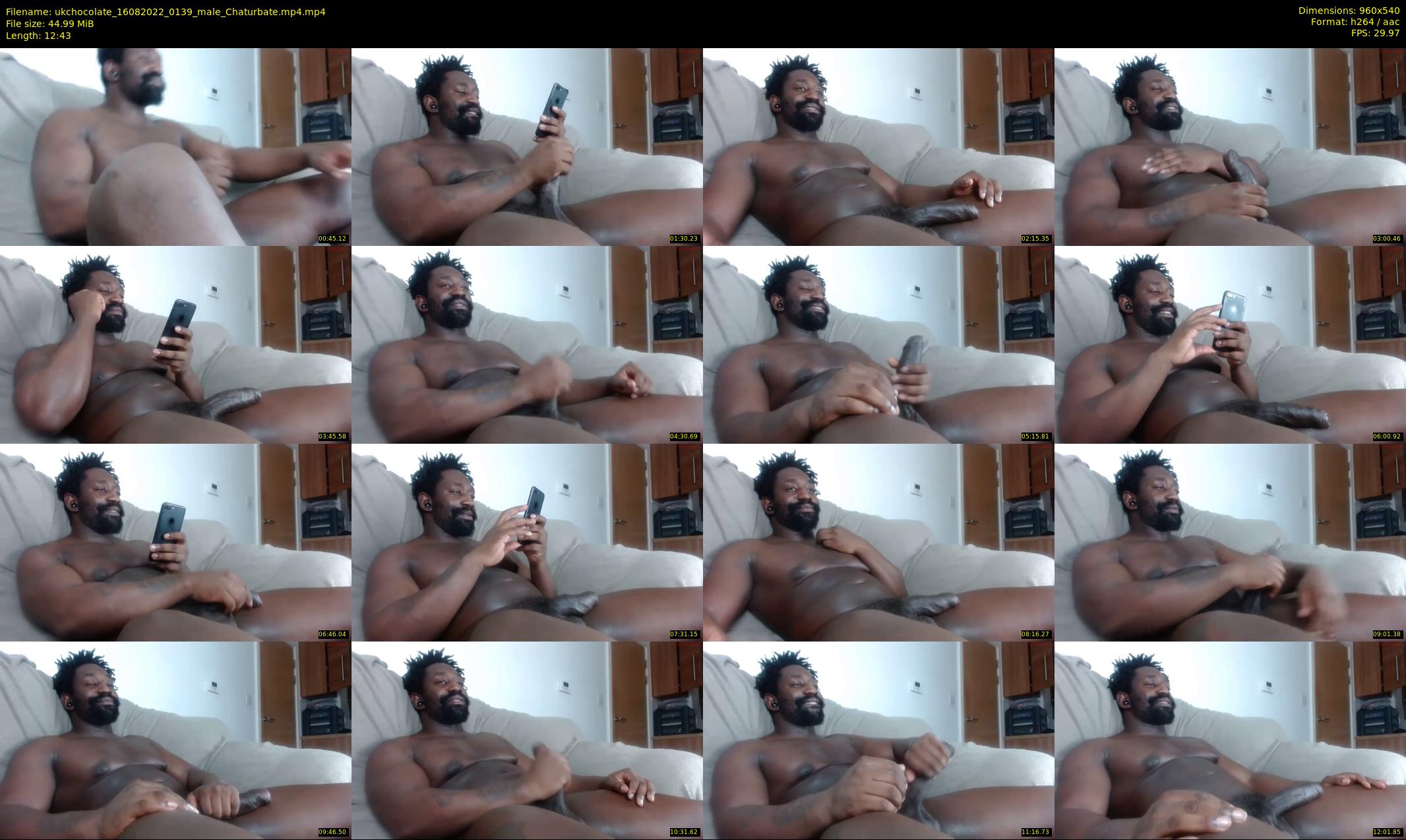 ukchocolate — 13 minute Chaturbate male cam show recording, 480p, Aug 16, 2022