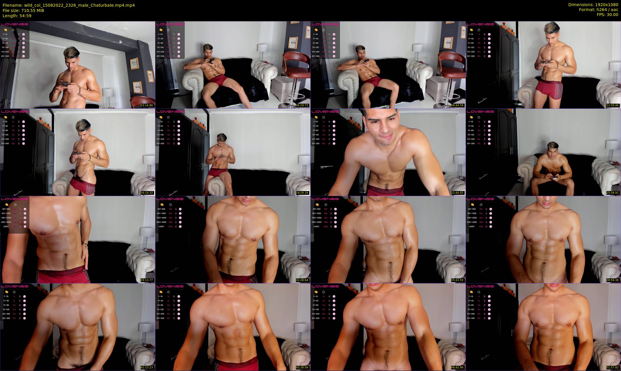wild_col — 55 minute Chaturbate male cam show recording, 1080p, Aug 15, 2022