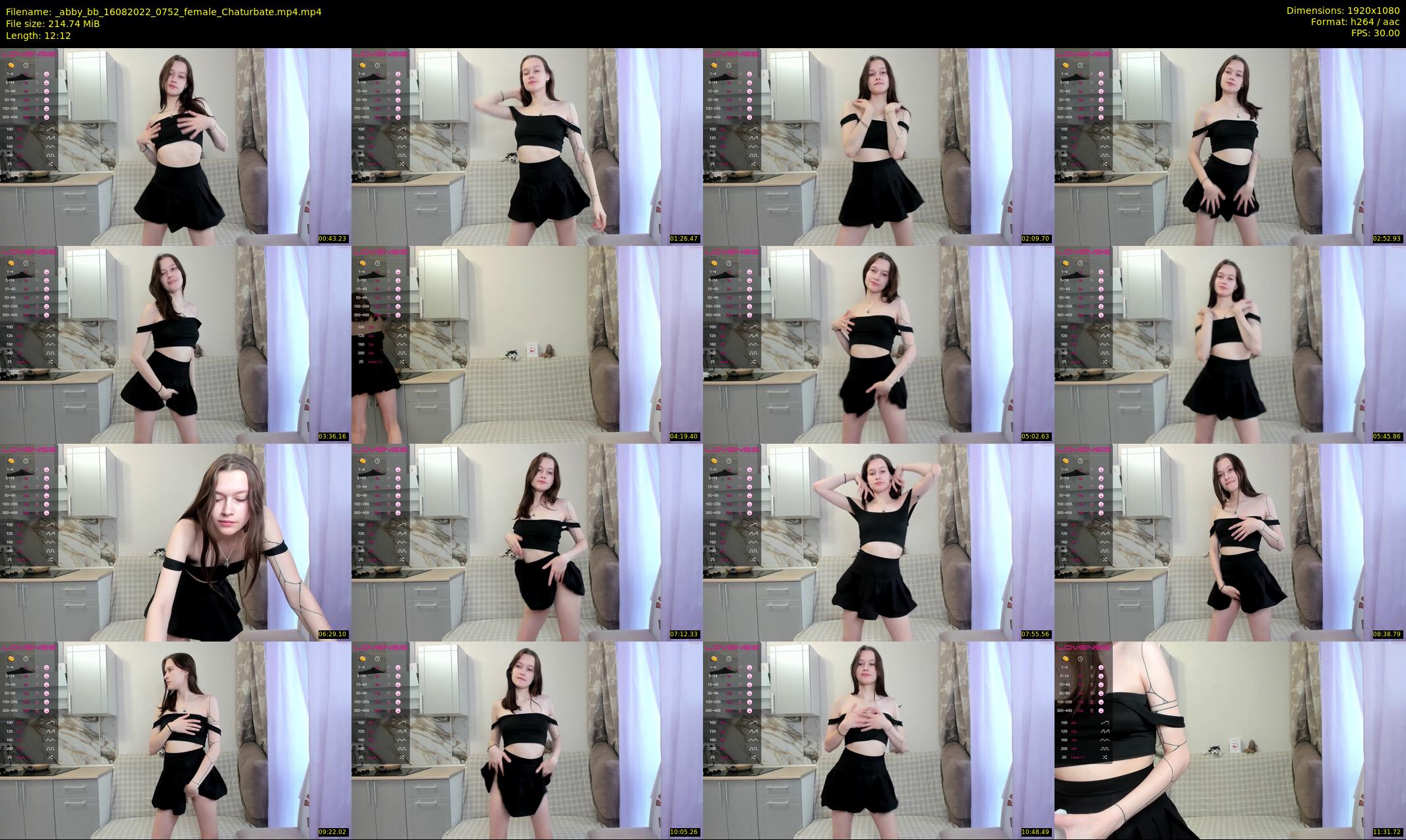 _abby_bb — 13 minute Chaturbate female cam show recording, 1080p, Aug 16, 2022