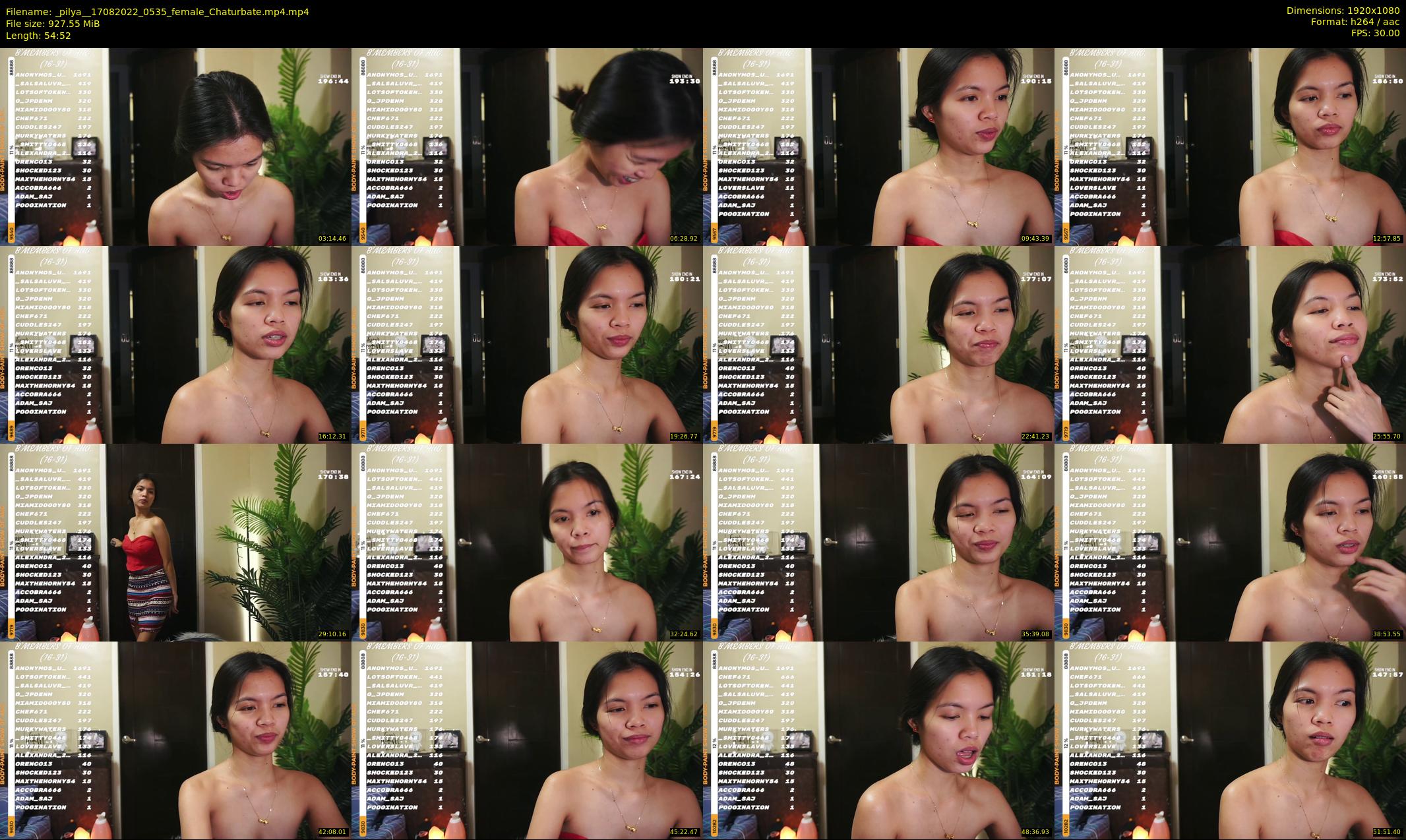 _pilya_ — 55 minute Chaturbate female cam show recording, 1080p, Aug 17, 2022