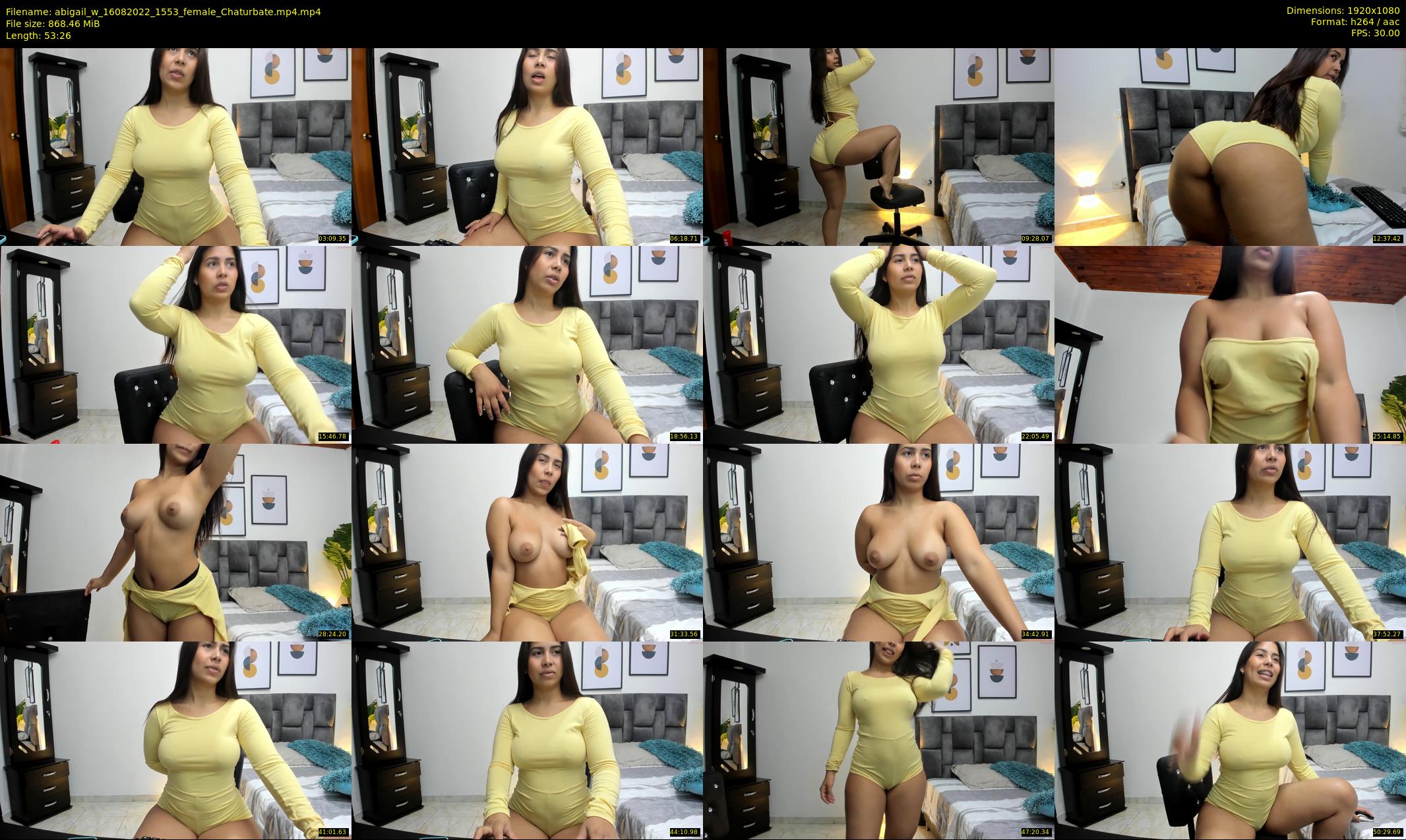 abigail_w — 54 minute Chaturbate female cam show recording, 1080p, Aug 16, 2022