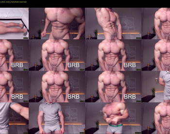 adam_muscle_ — 72 minute Chaturbate male cam show recording, 1080p, Aug 16, 2022