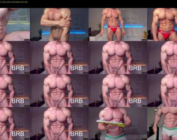 adam_muscle_ — 68 minute Chaturbate male cam show recording, 1080p, Aug 16, 2022