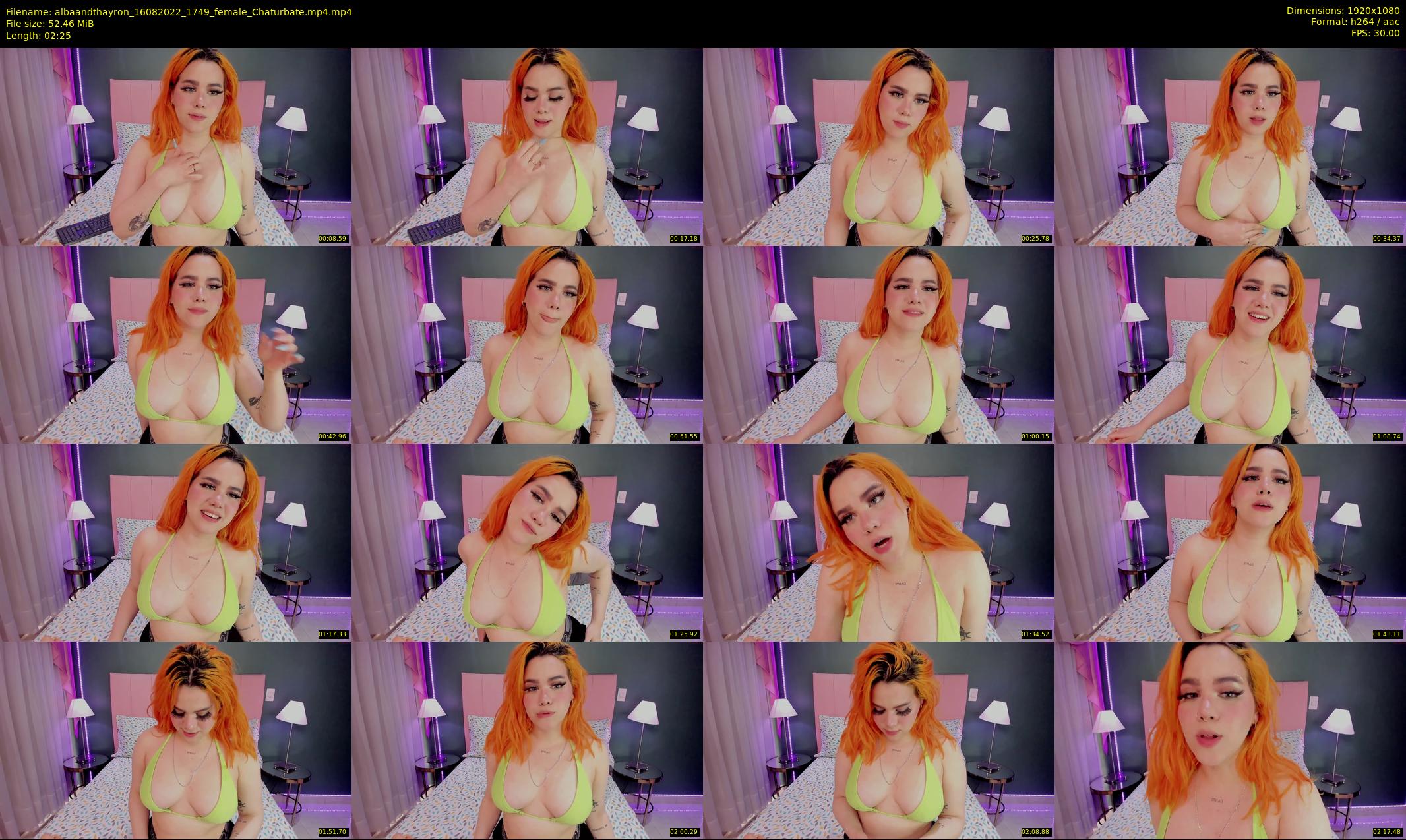 albaandthayron — 3 minute Chaturbate couple cam show recording, 1080p, Aug 16, 2022