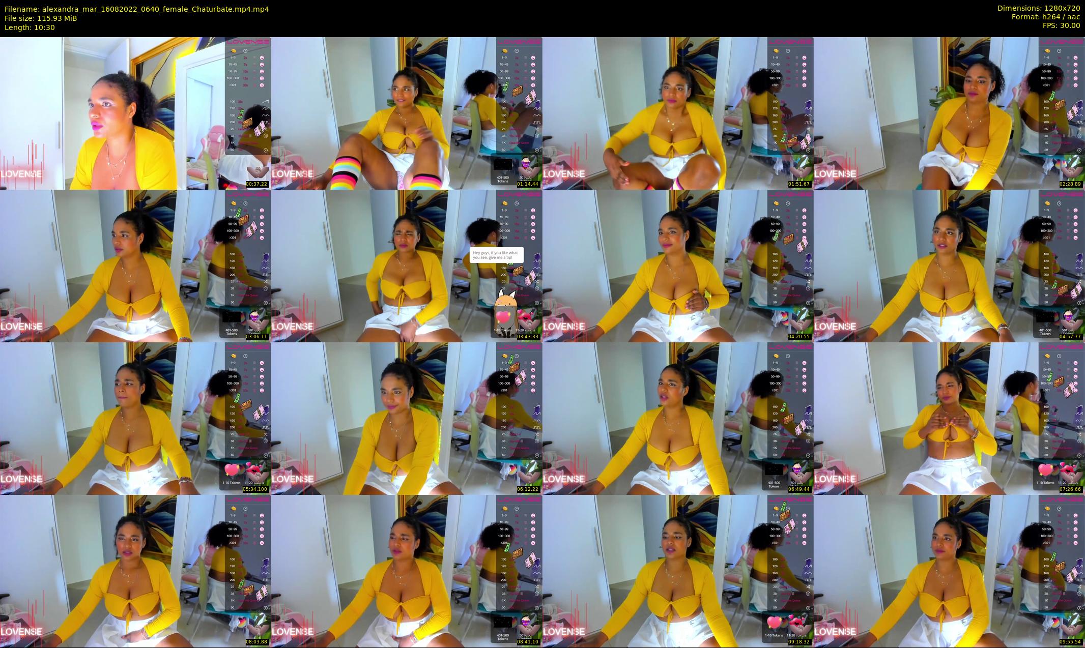 alexandra_mar — 11 minute Chaturbate female cam show recording, 720p, Aug 16, 2022