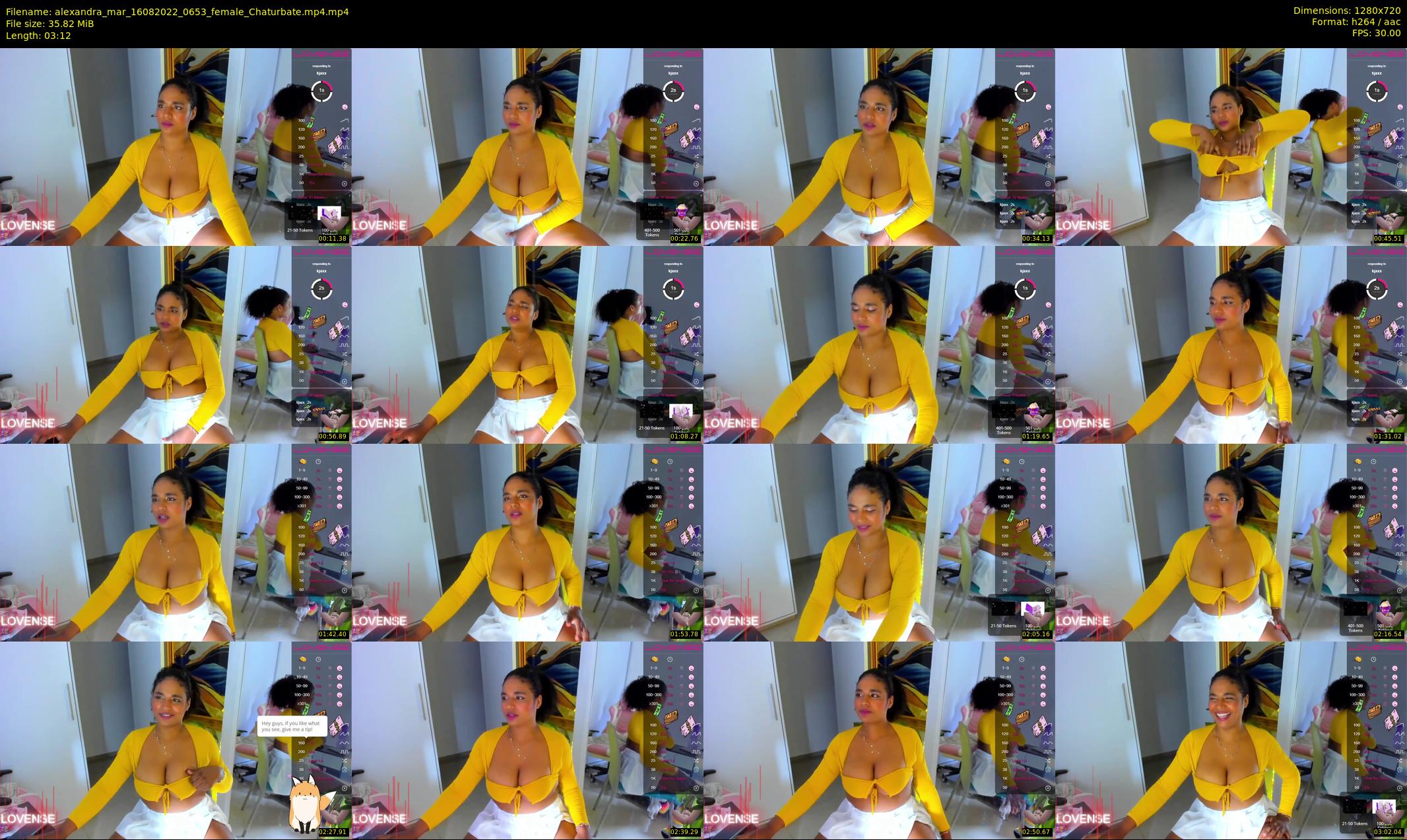 alexandra_mar — 4 minute Chaturbate female cam show recording, 720p, Aug 16, 2022