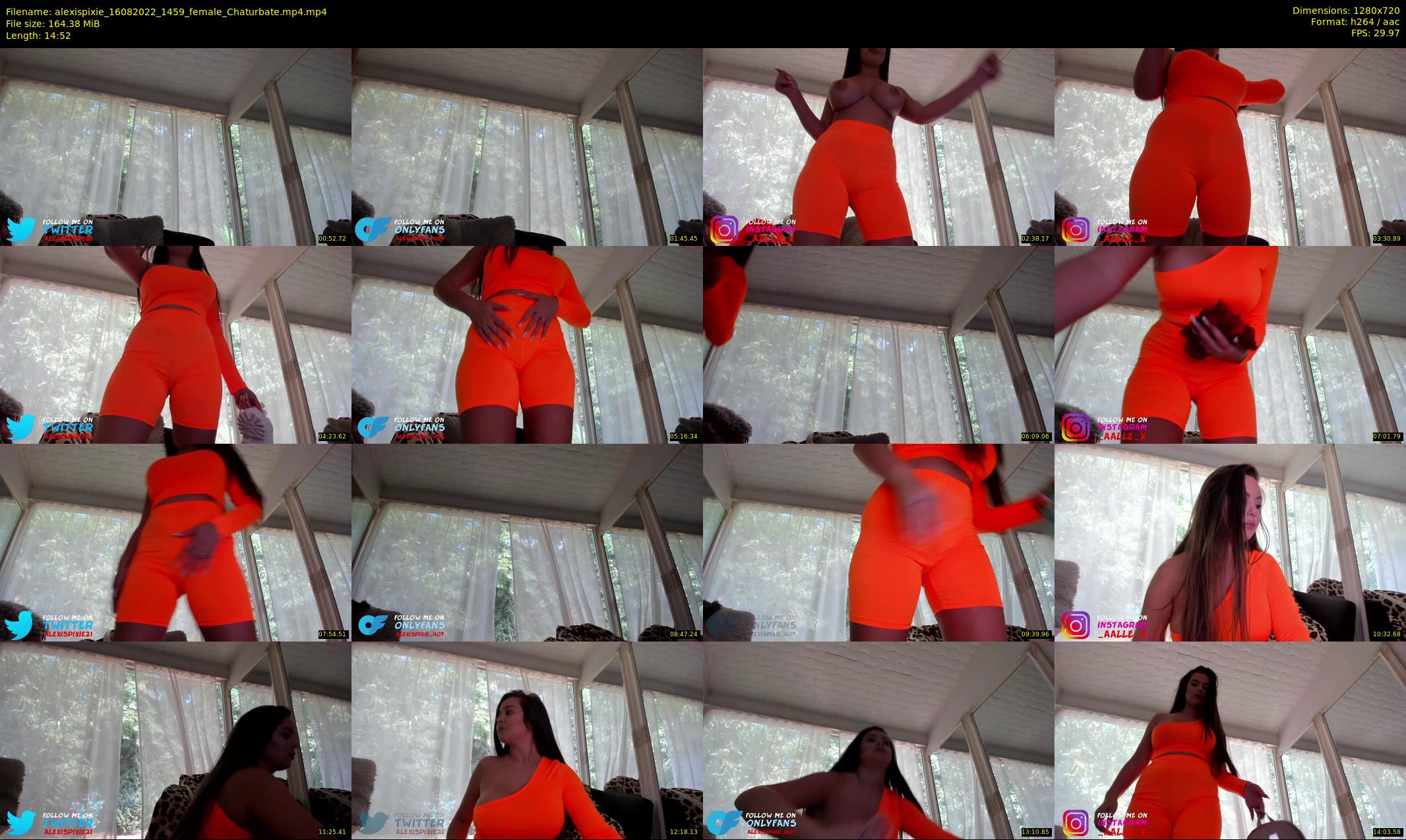alexispixie — 15 minute Chaturbate female cam show recording, 720p, Aug 16, 2022