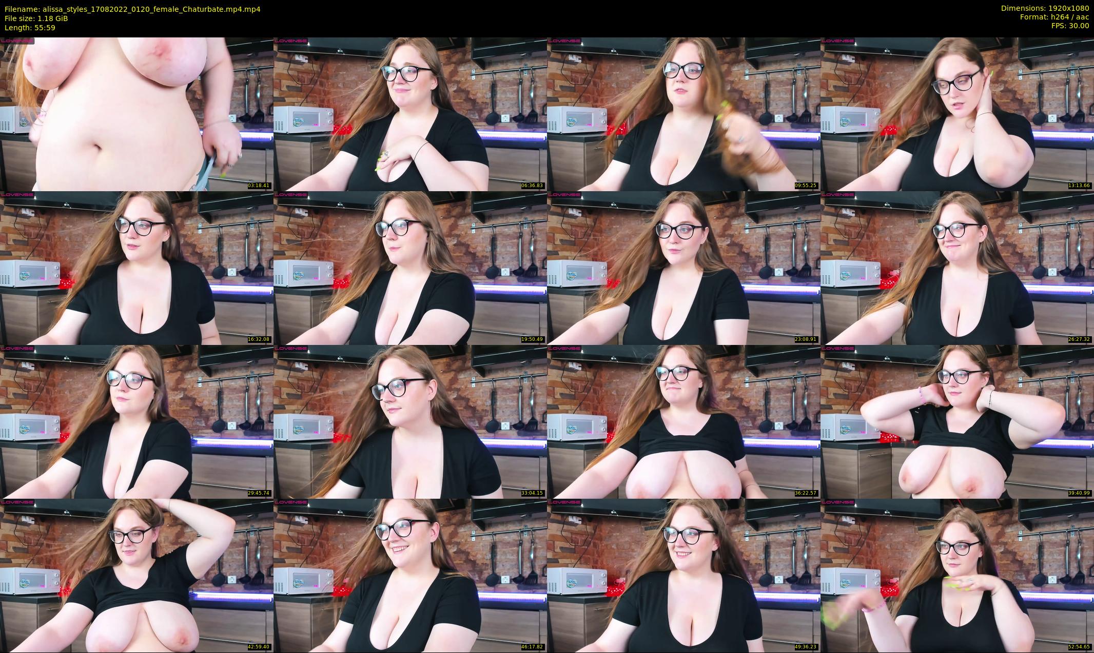 alissa_styles — 56 minute Chaturbate female cam show recording, 1080p, Aug 17, 2022