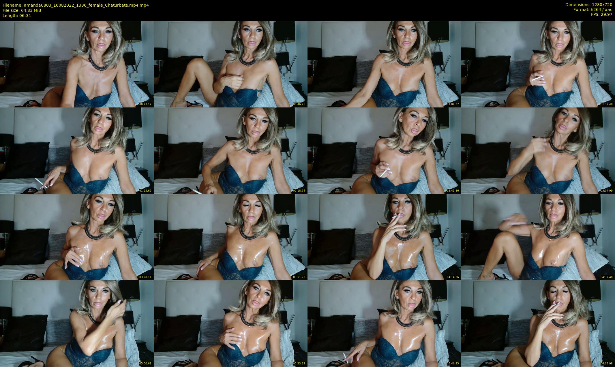amanda0803 — 7 minute Chaturbate female cam show recording, 720p, Aug 16, 2022