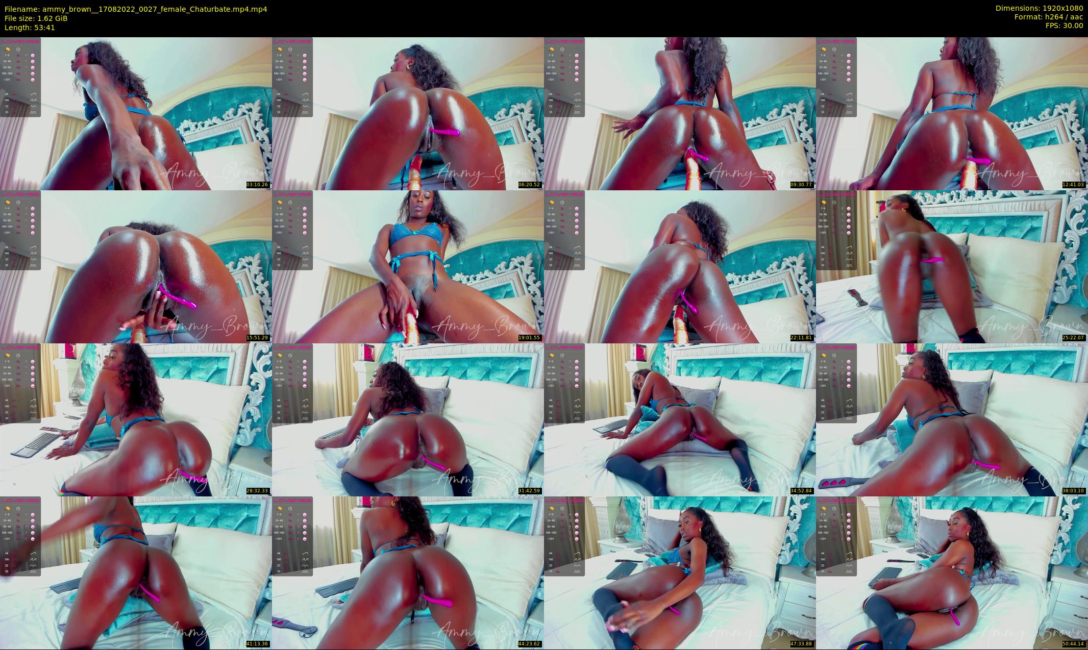 ammy_brown_ — 54 minute Chaturbate female cam show recording, 1080p, Aug 17, 2022