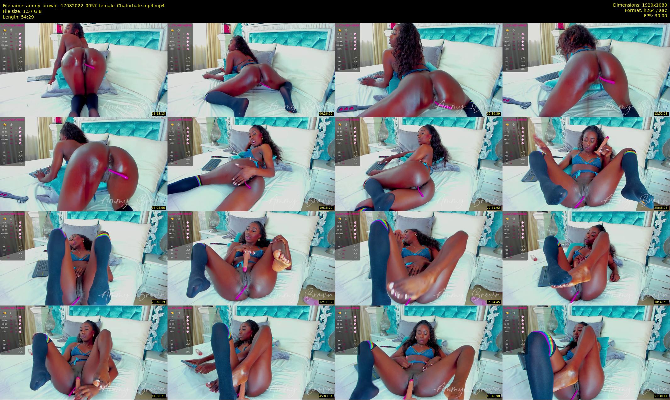 ammy_brown_ — 55 minute Chaturbate female cam show recording, 1080p, Aug 17, 2022