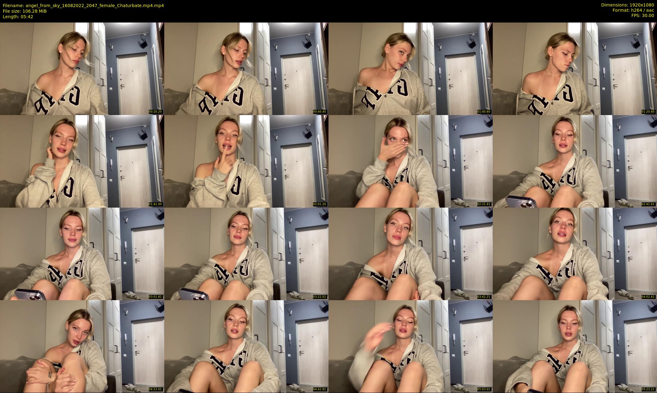 angel_from_sky — 6 minute Chaturbate female cam show recording, 1080p, Aug 16, 2022