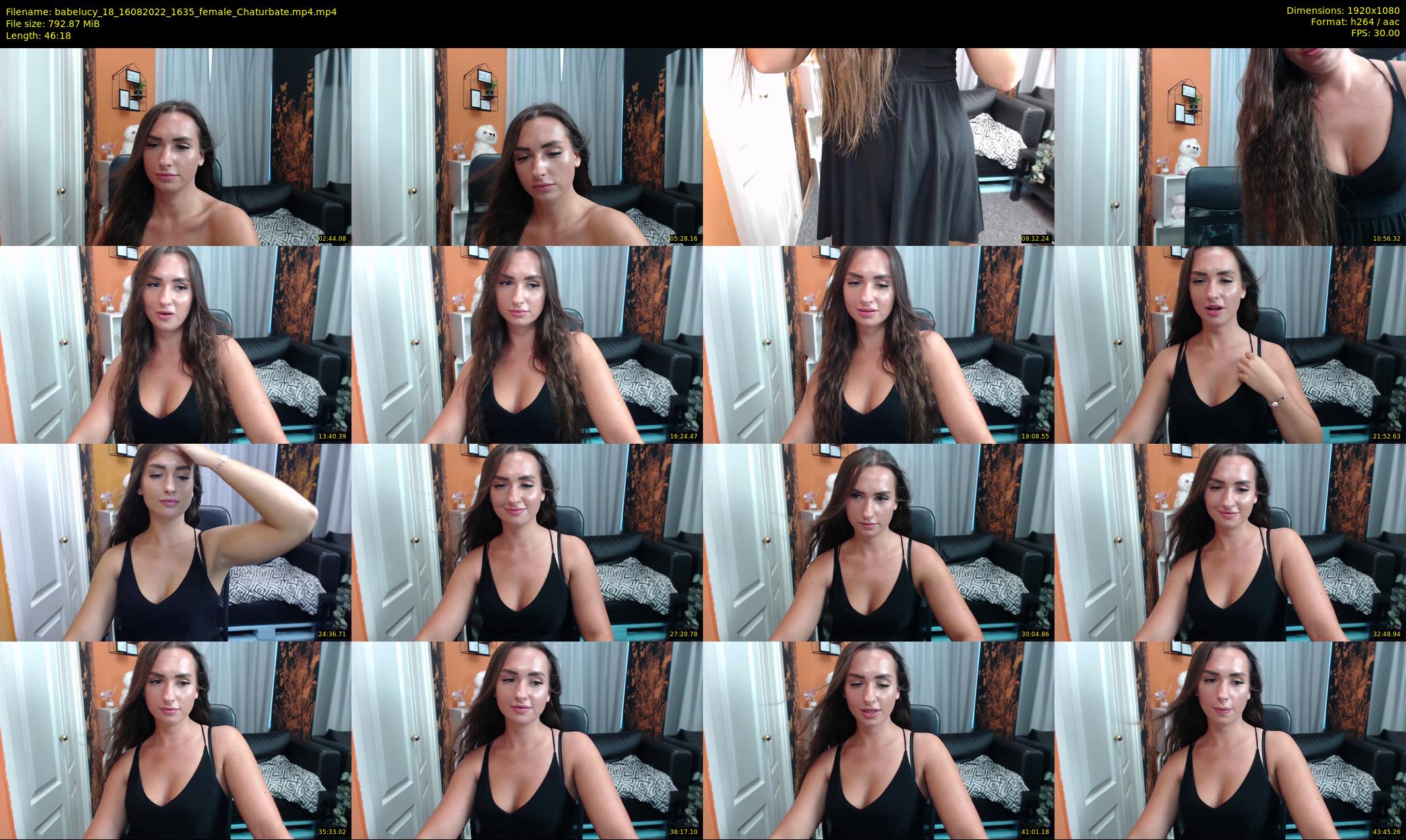 babelucy_18 — 47 minute Chaturbate female cam show recording, 1080p, Aug 16, 2022